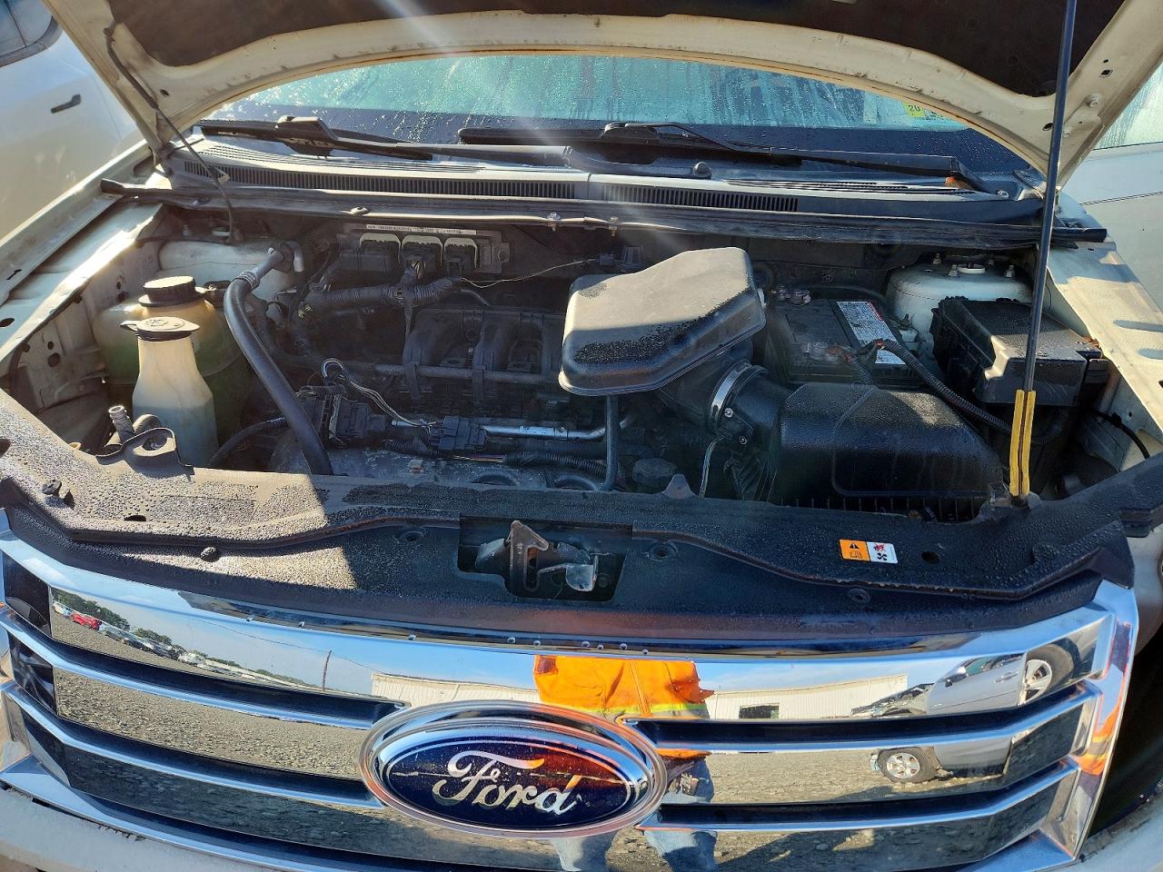 2008 Ford Edge Sel White vin: 2FMDK38C38BA87054
