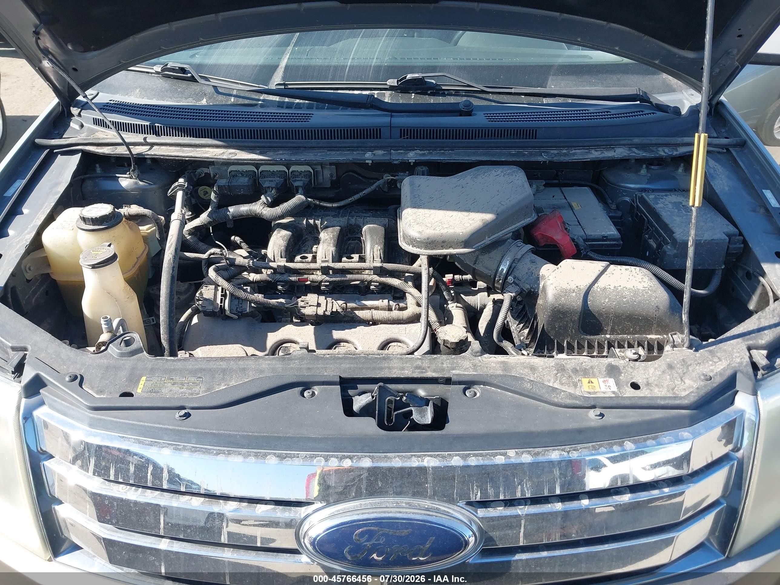 2008 Ford Edge Sel Серебряный vin: 2FMDK38C38BA99303
