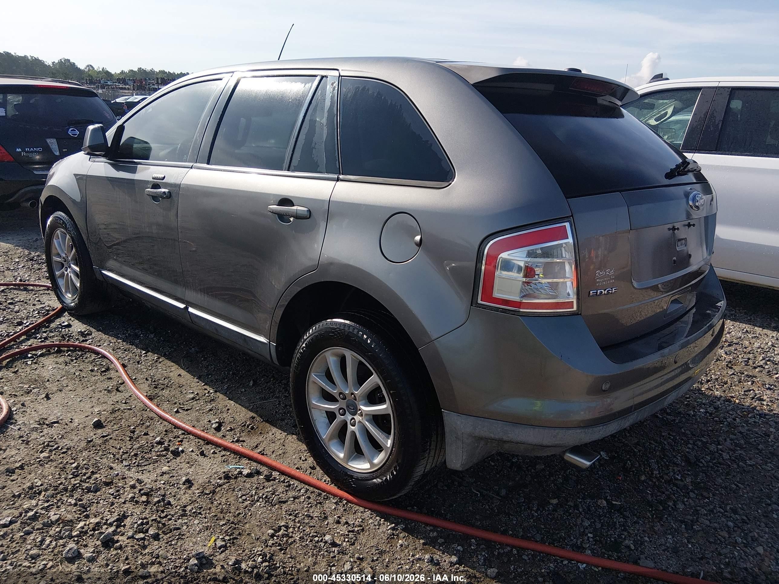 2009 Ford Edge Sel Серый vin: 2FMDK38C39BA35263