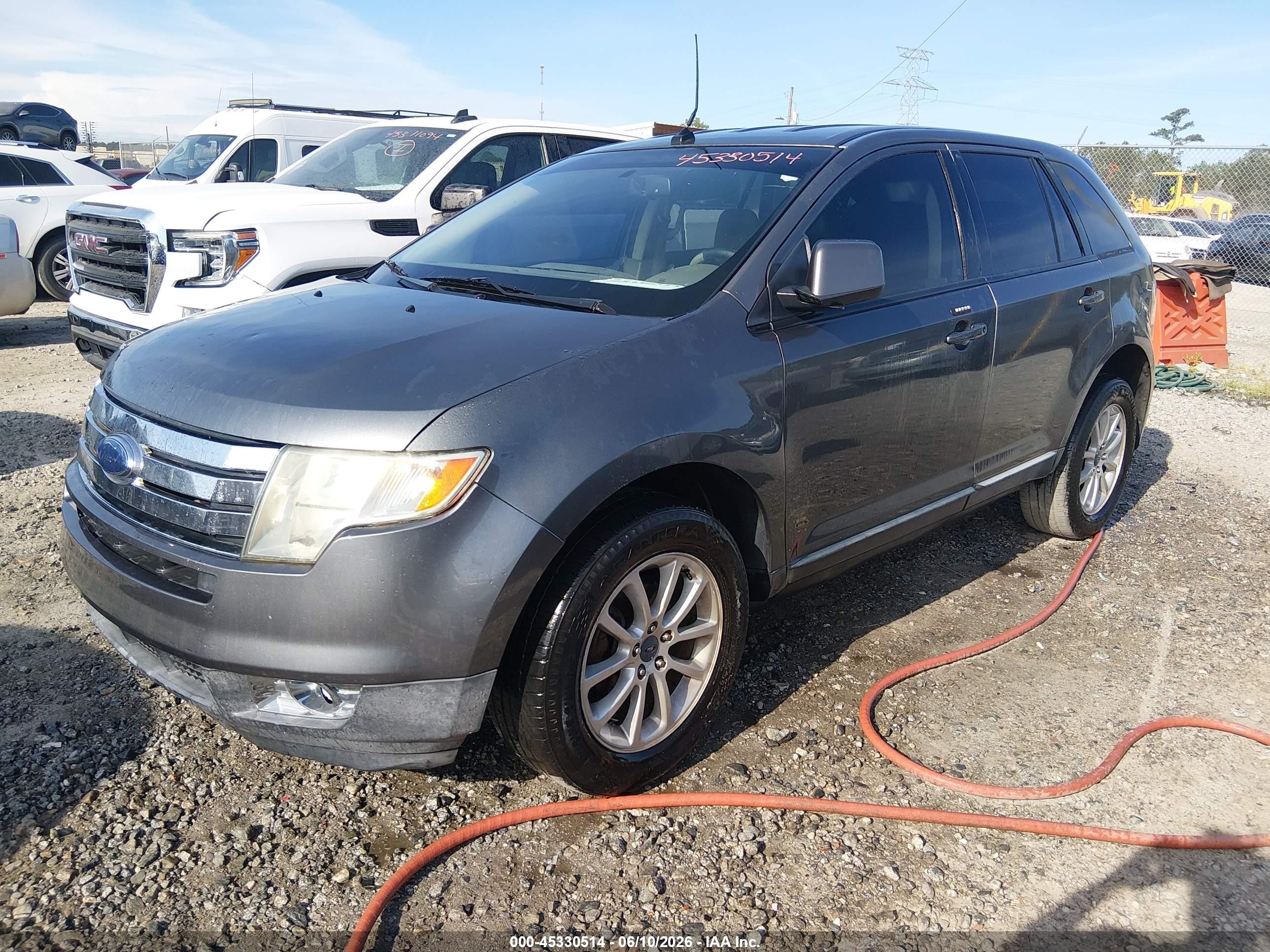 2009 Ford Edge Sel Серый vin: 2FMDK38C39BA35263