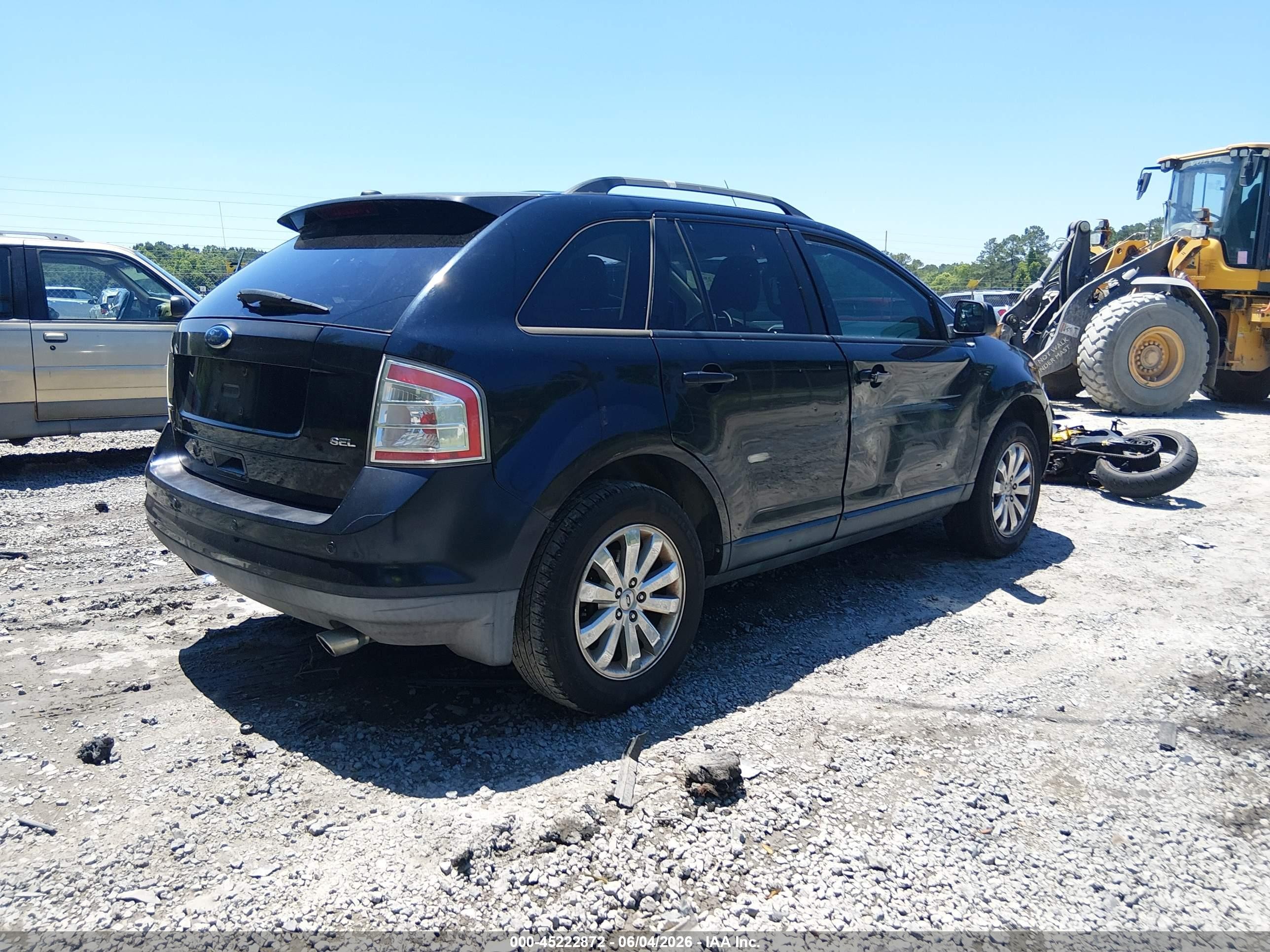 2009 Ford Edge Sel Синий vin: 2FMDK38C39BA49731