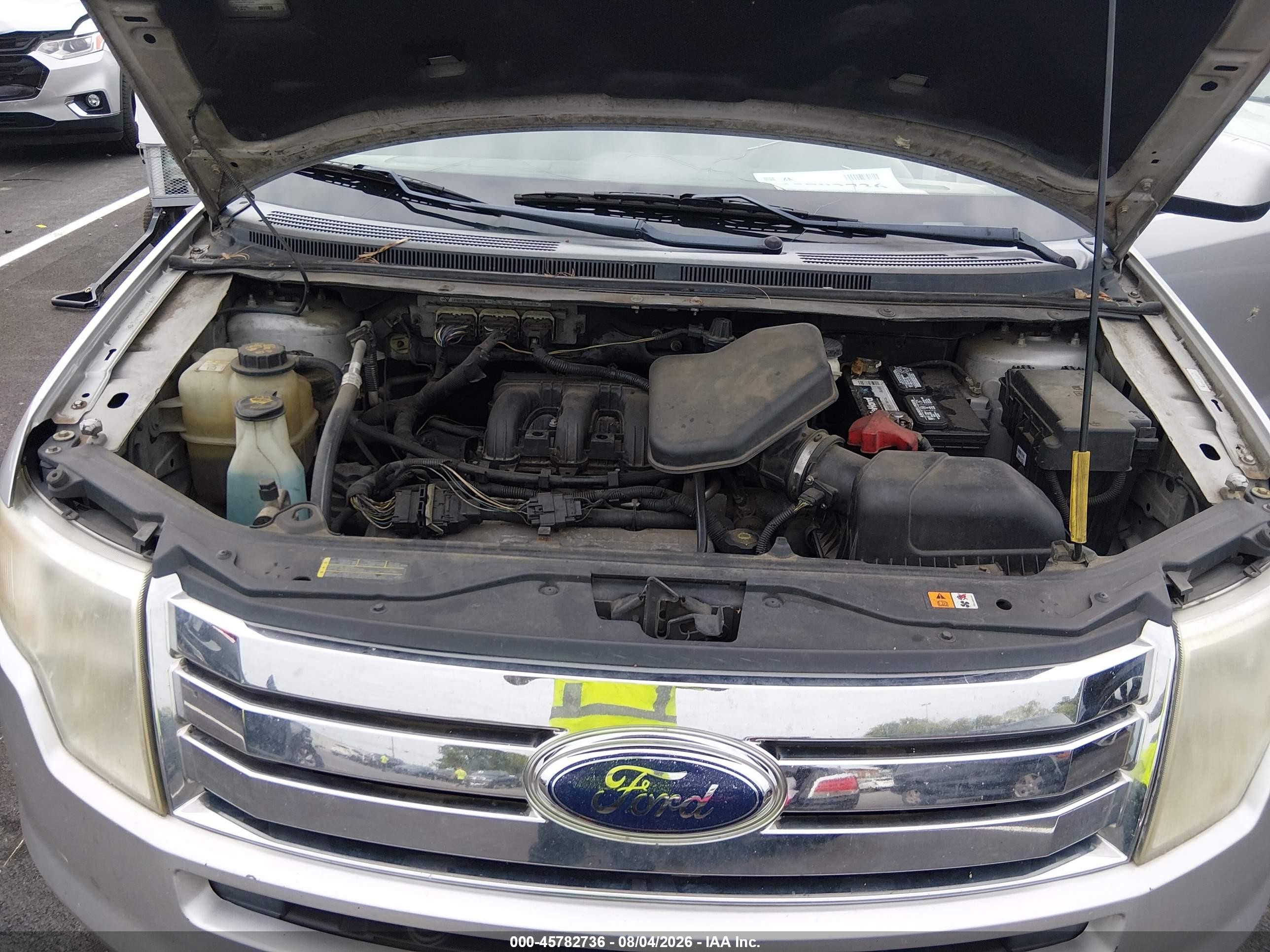 2009 Ford Edge Sel Silver vin: 2FMDK38C39BA91624