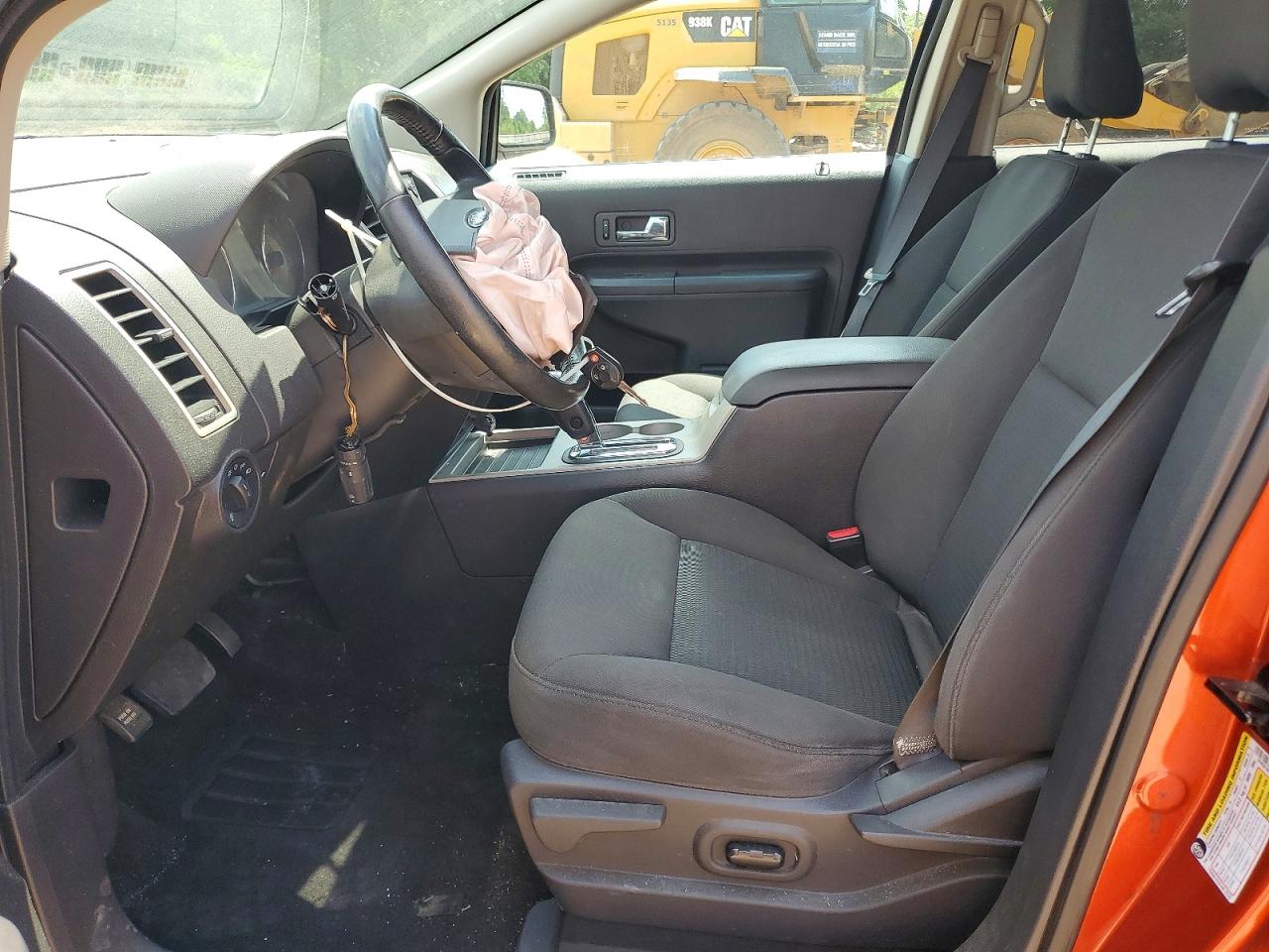 2007 Ford Edge Sel Orange vin: 2FMDK38C47BA51002