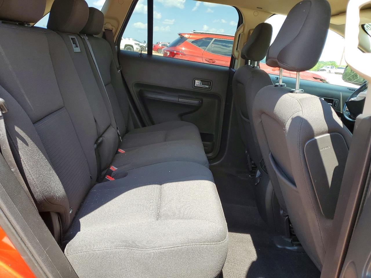2007 Ford Edge Sel Orange vin: 2FMDK38C47BA51002