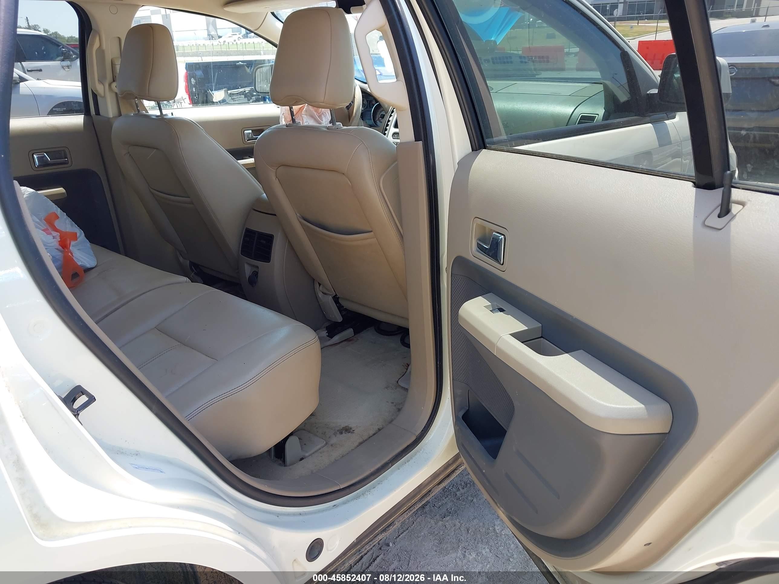 2007 Ford Edge Sel Teal vin: 2FMDK38C47BA85246