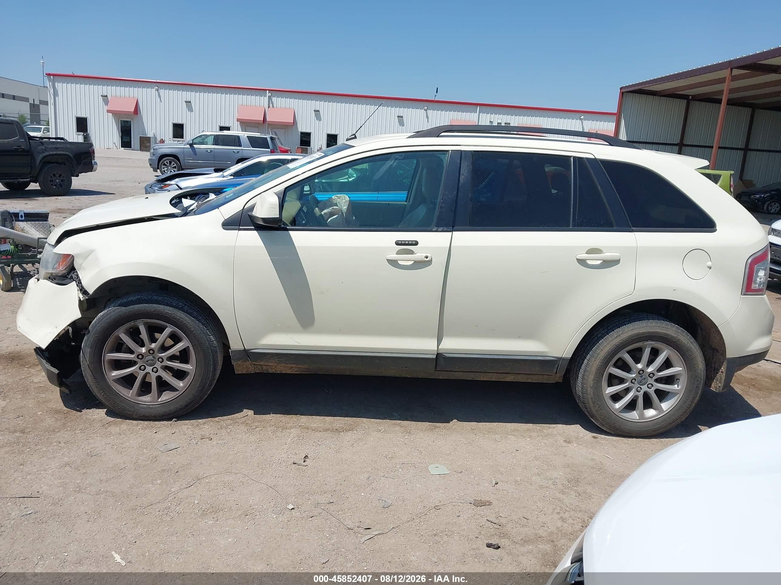 2007 Ford Edge Sel Teal vin: 2FMDK38C47BA85246