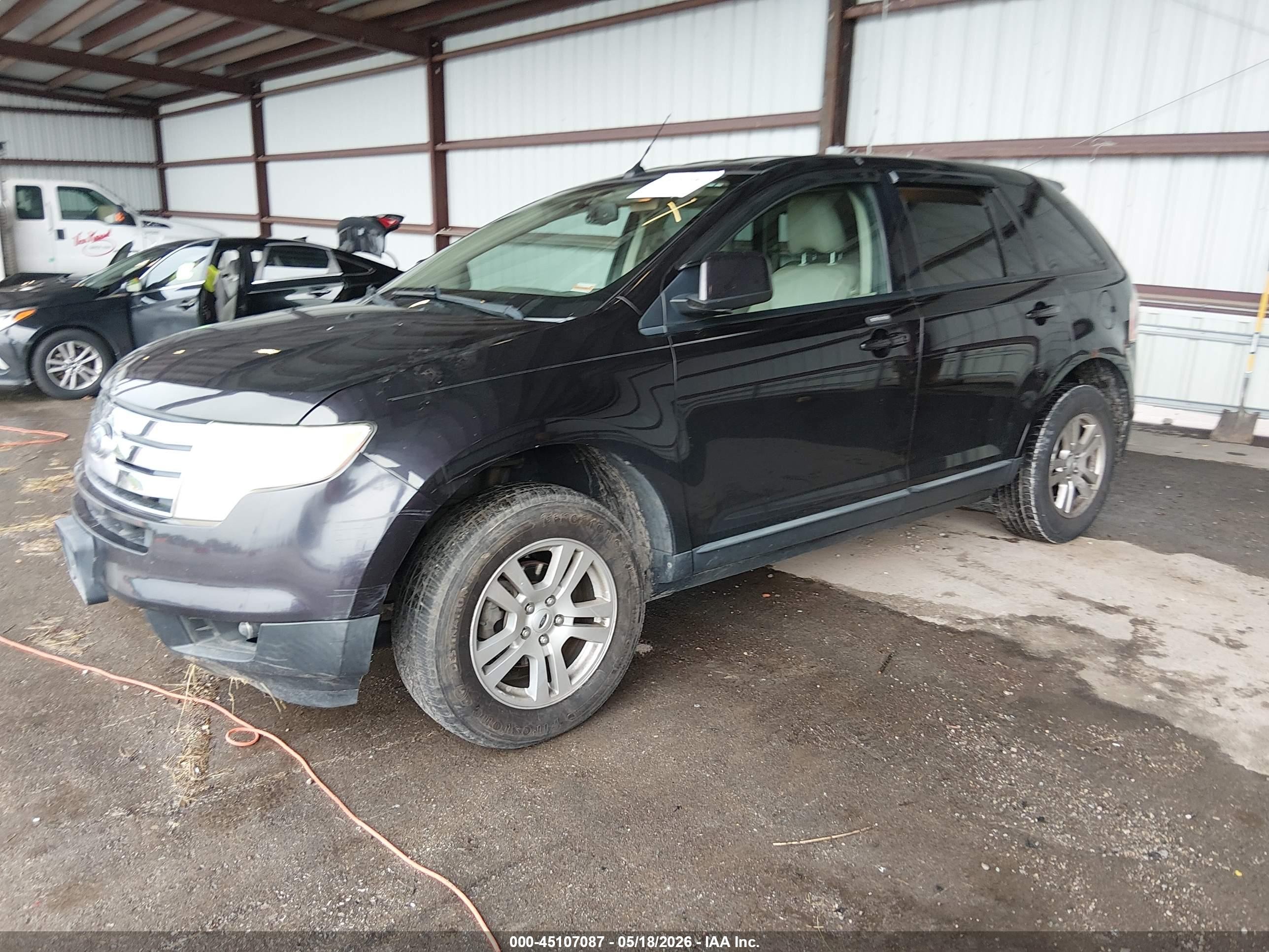 2007 Ford Edge Sel Фиолетовый vin: 2FMDK38C47BB03437