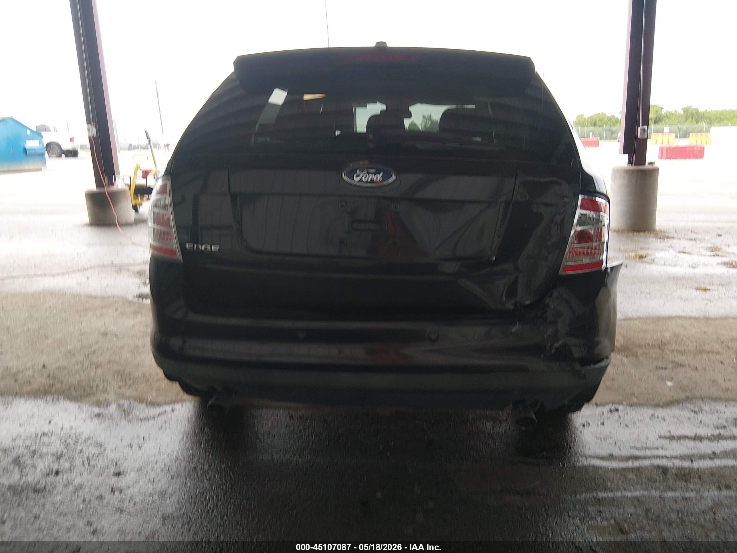 2007 Ford Edge Sel Фиолетовый vin: 2FMDK38C47BB03437