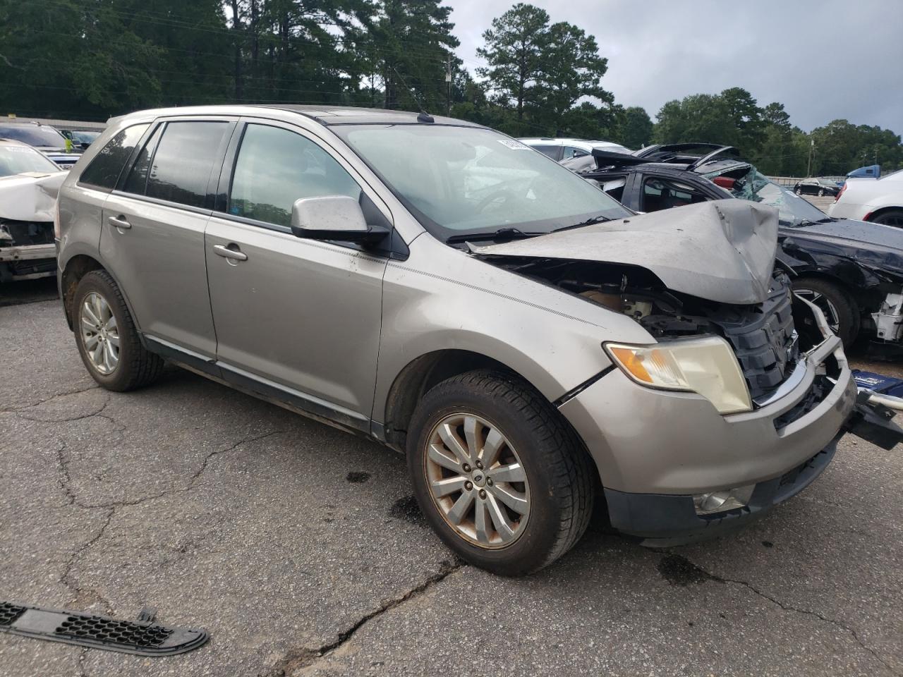 2008 Ford Edge Sel Silver vin: 2FMDK38C48BA48778