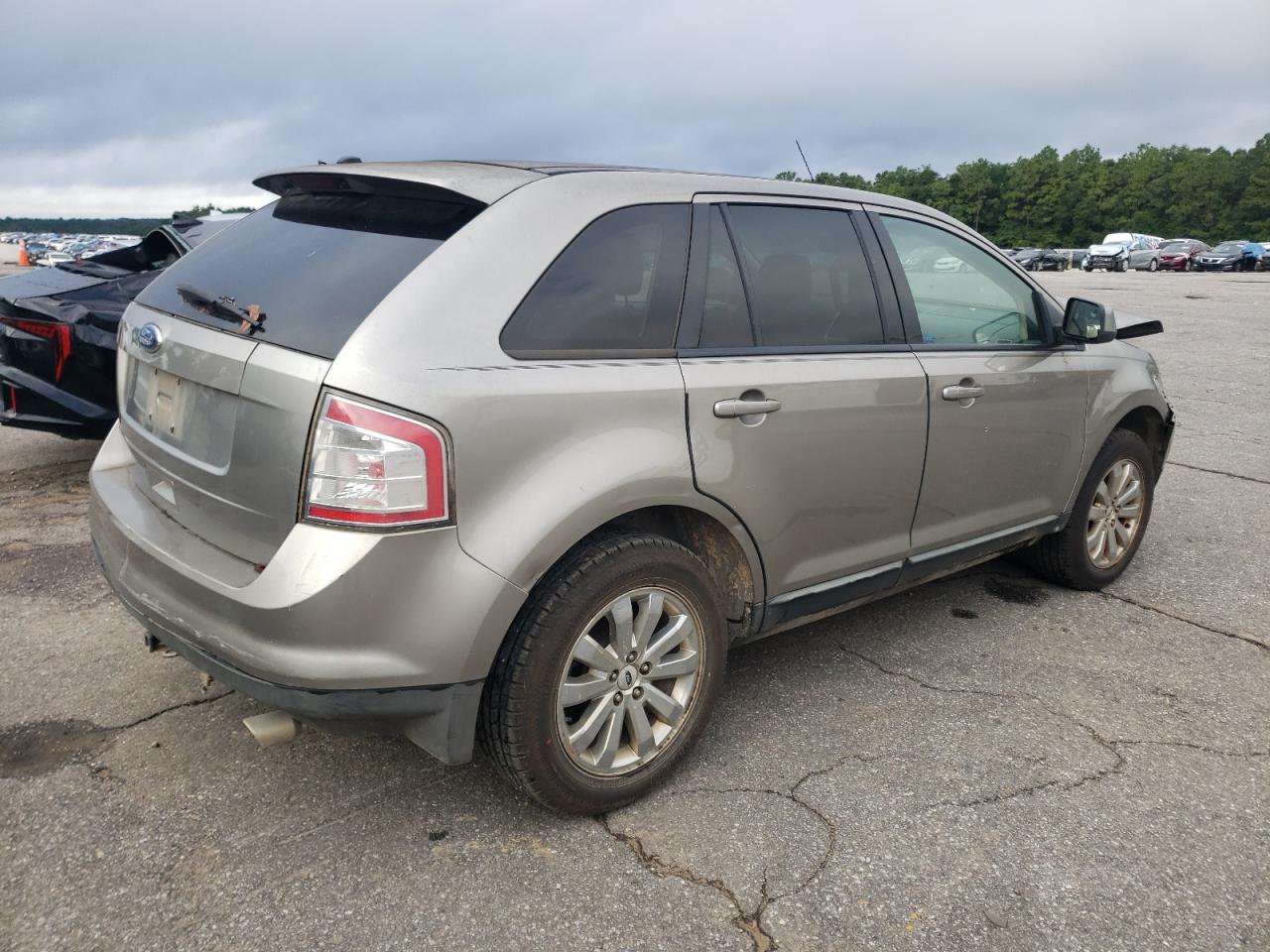 2008 Ford Edge Sel Silver vin: 2FMDK38C48BA48778
