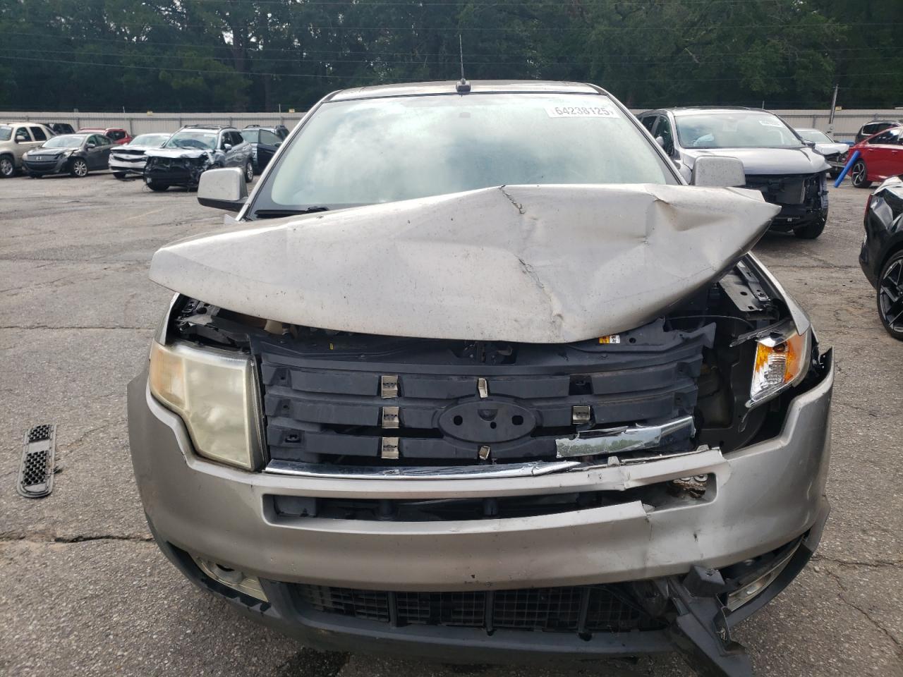2008 Ford Edge Sel Silver vin: 2FMDK38C48BA48778