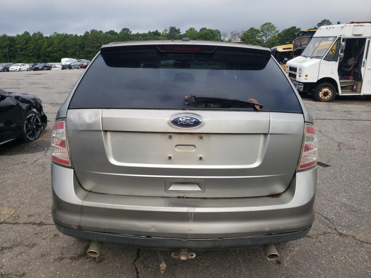 2008 Ford Edge Sel Silver vin: 2FMDK38C48BA48778