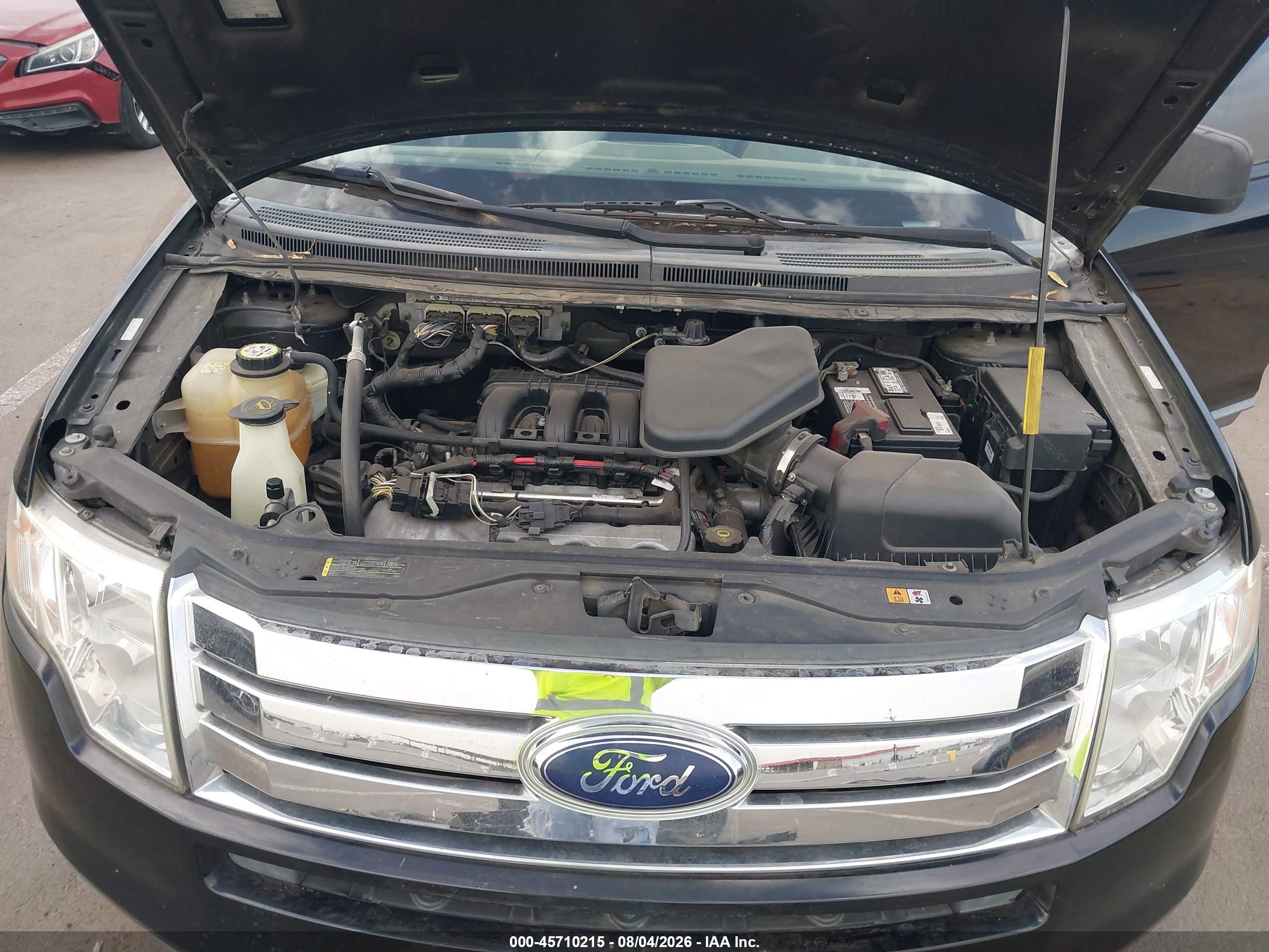 2009 Ford Edge Sel Black vin: 2FMDK38C49BA57191