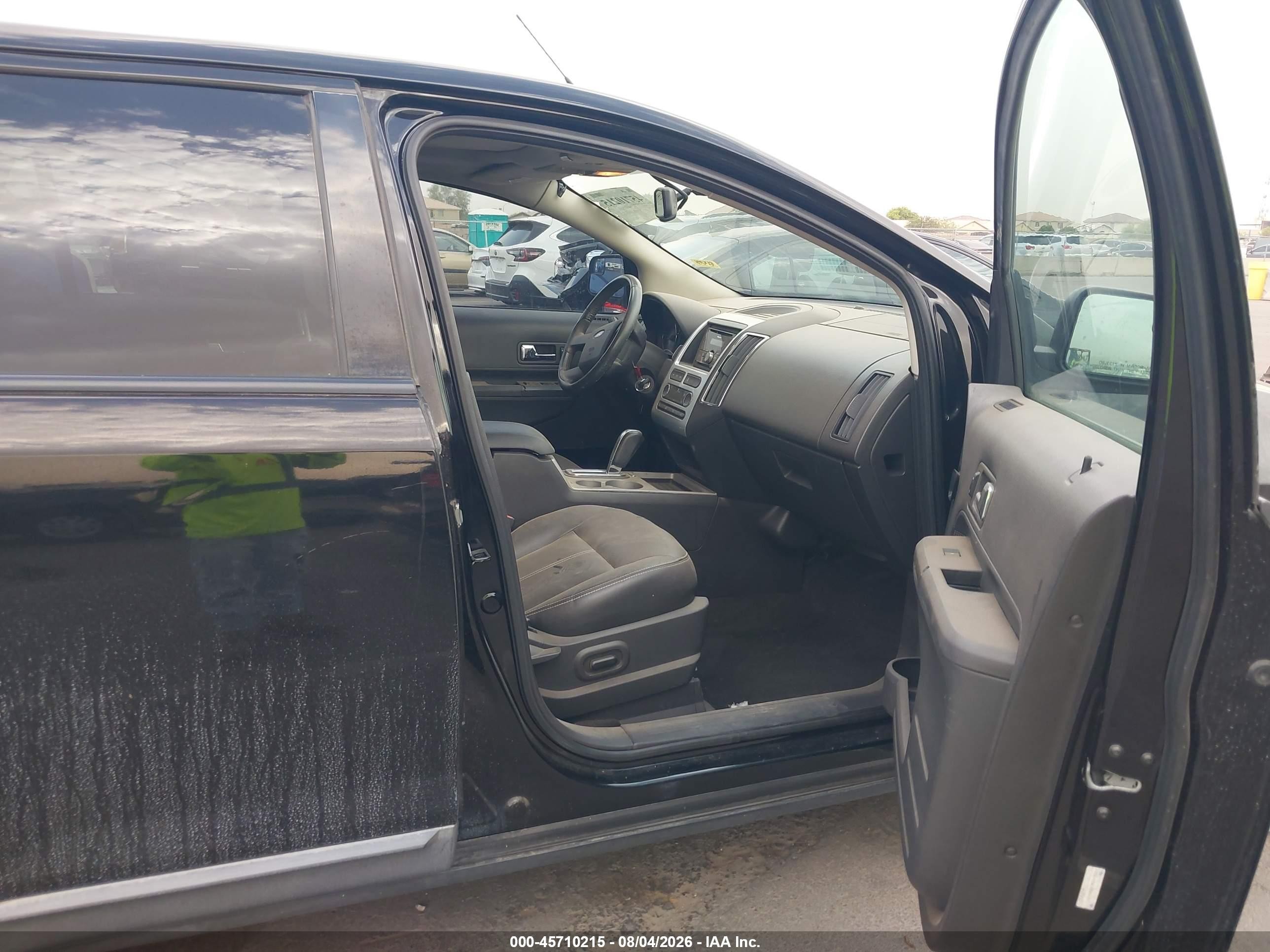 2009 Ford Edge Sel Black vin: 2FMDK38C49BA57191