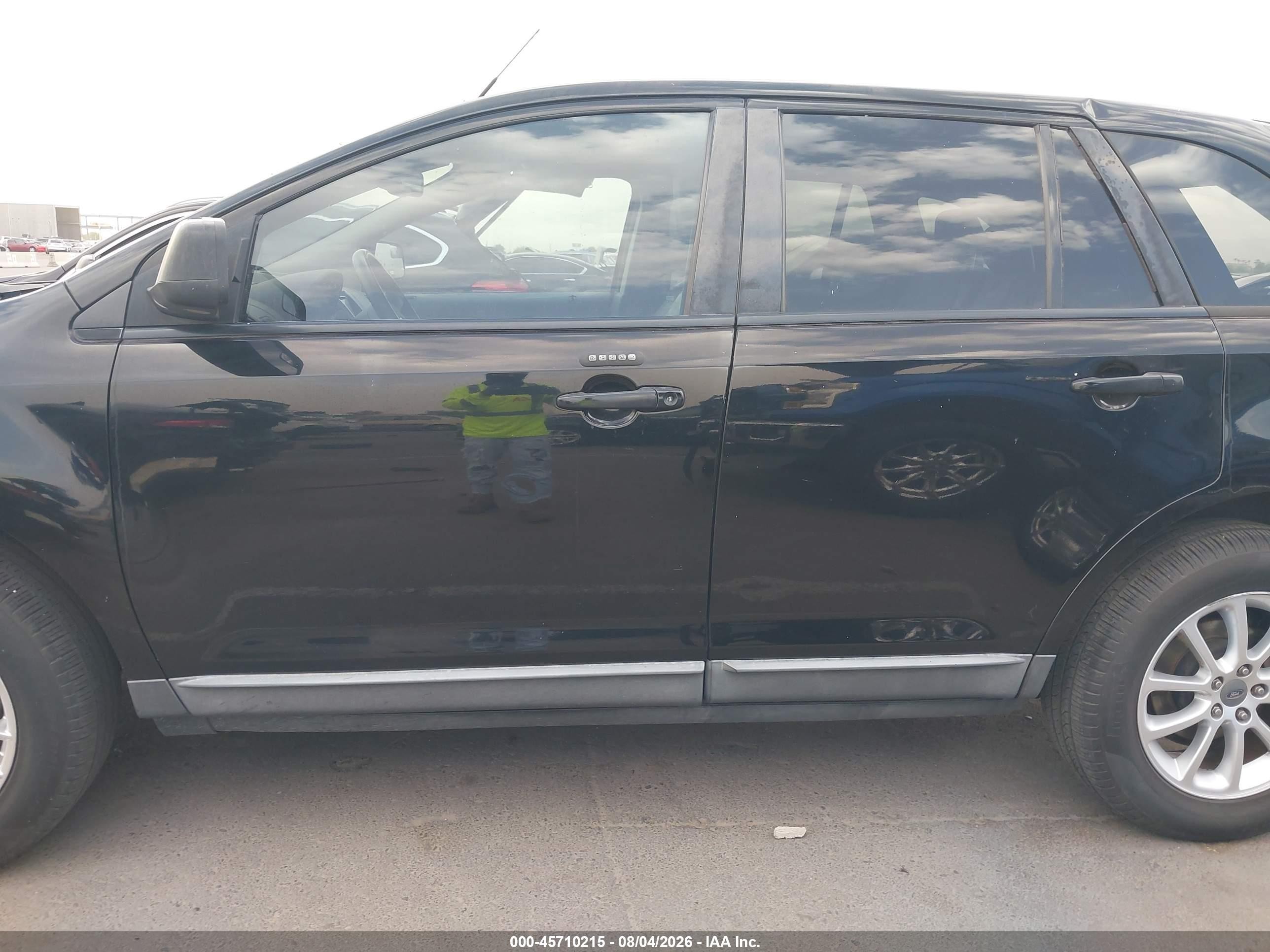 2009 Ford Edge Sel Black vin: 2FMDK38C49BA57191