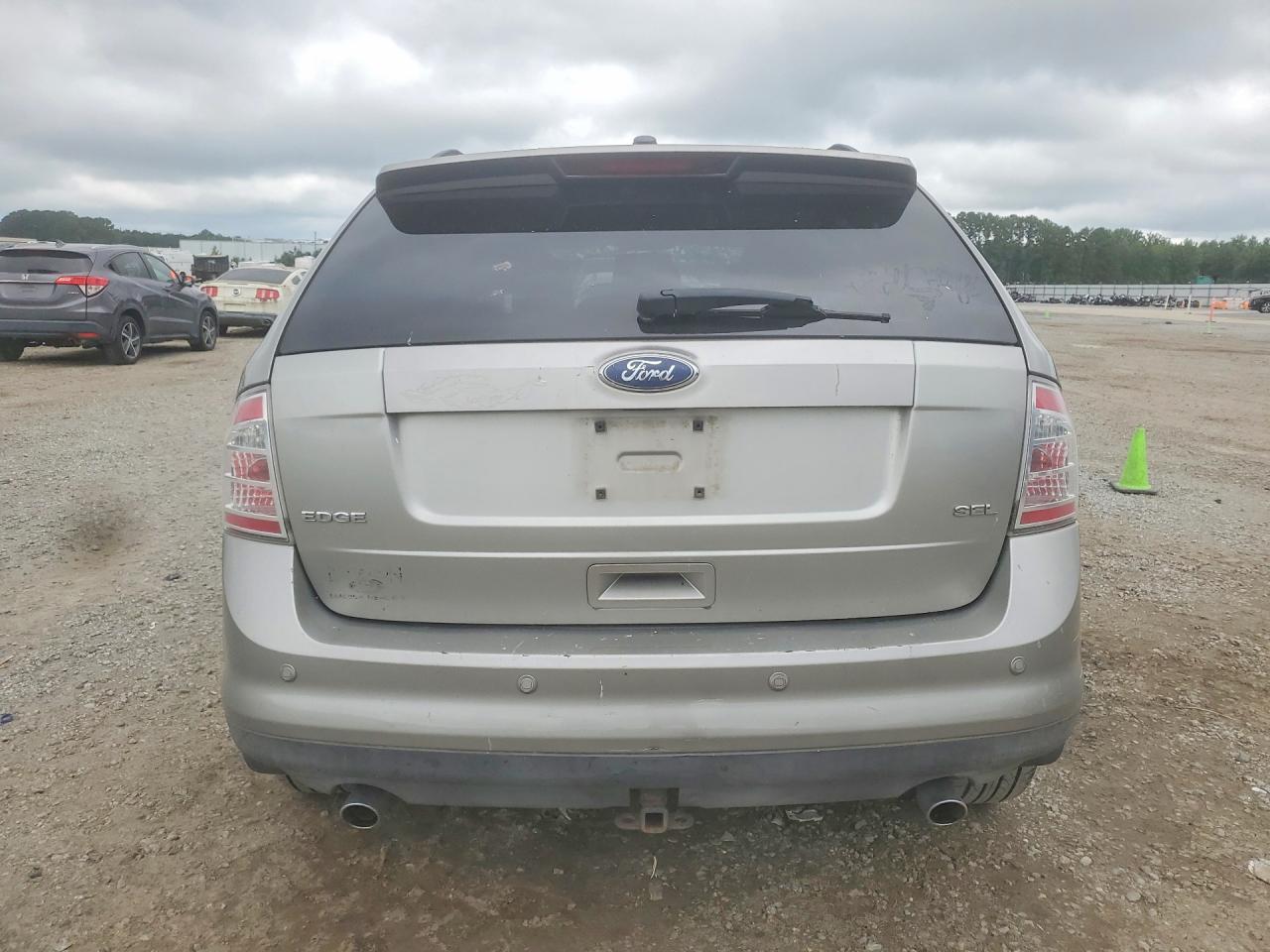 2008 Ford Edge Sel Beige vin: 2FMDK38C58BA10167