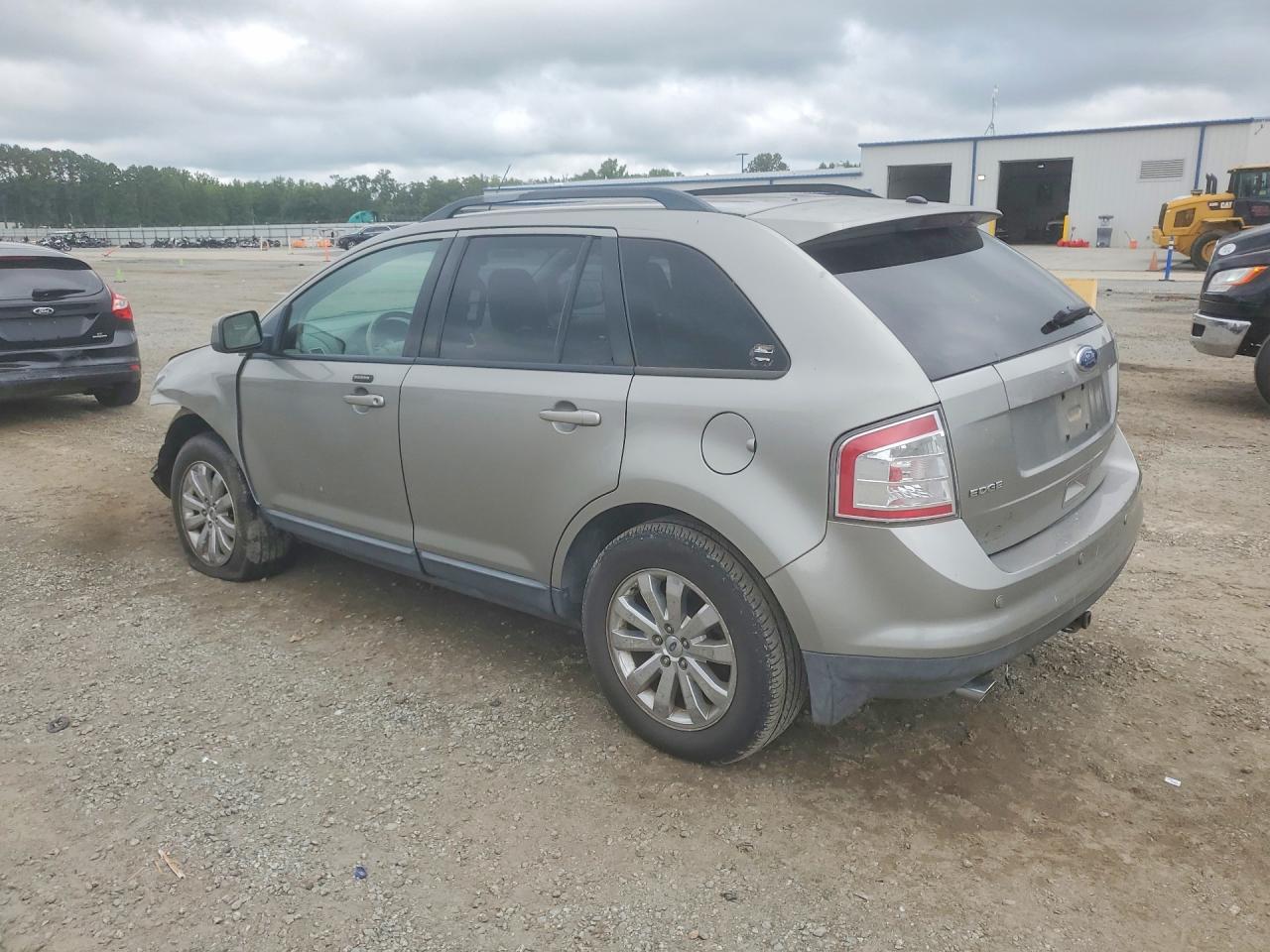 2008 Ford Edge Sel Beige vin: 2FMDK38C58BA10167