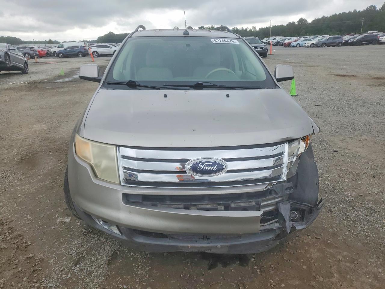 2008 Ford Edge Sel Beige vin: 2FMDK38C58BA10167