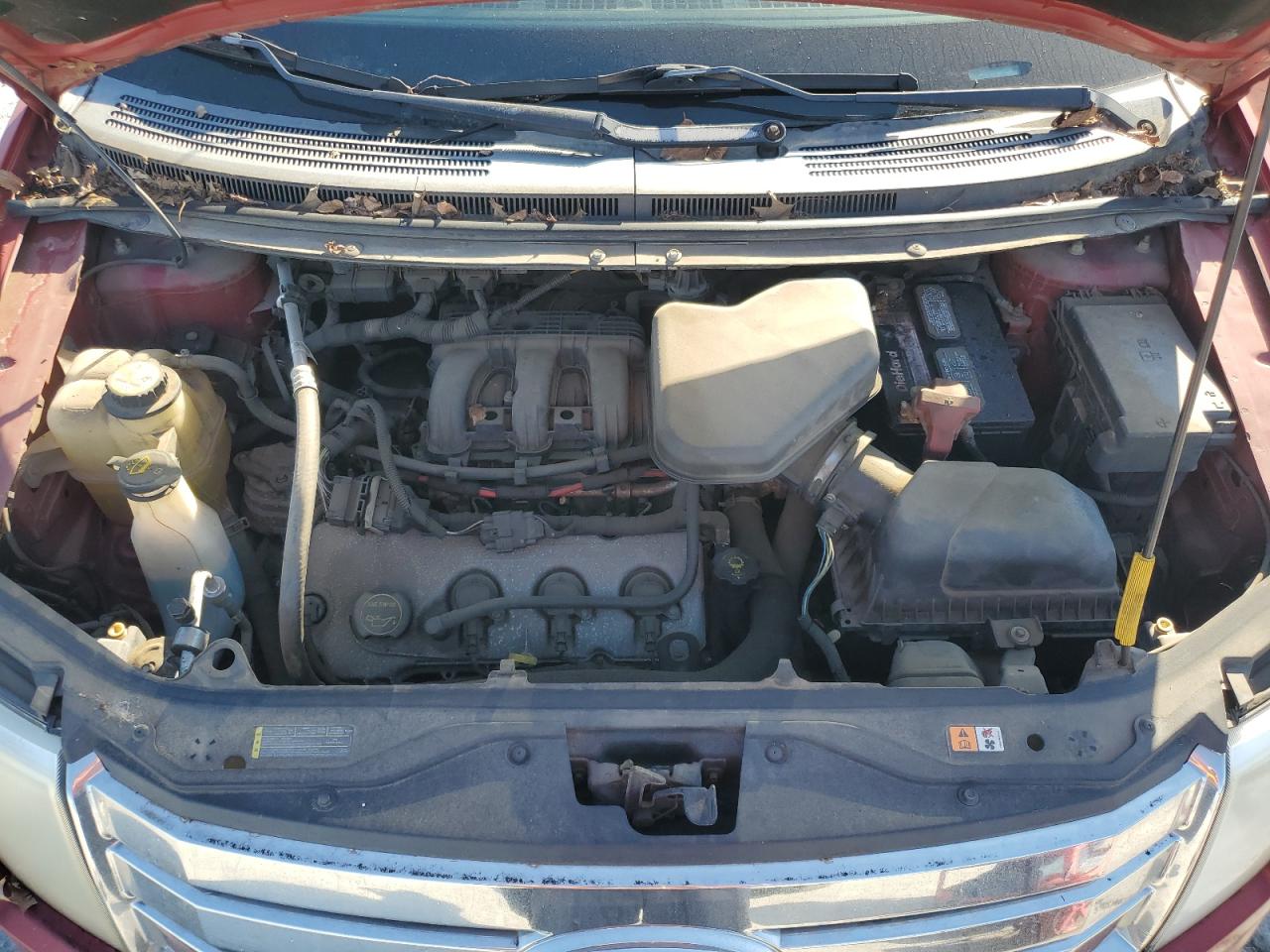 2008 Ford Edge Sel Красный vin: 2FMDK38C58BA43637