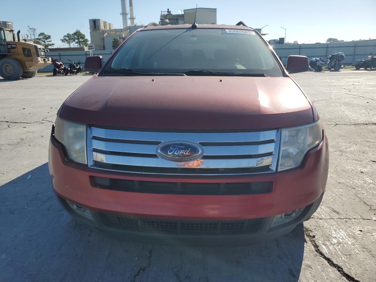 2008 Ford Edge Sel Красный vin: 2FMDK38C58BA43637