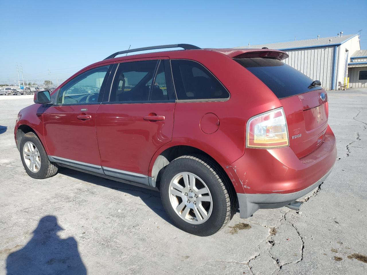 2008 Ford Edge Sel Красный vin: 2FMDK38C58BA43637