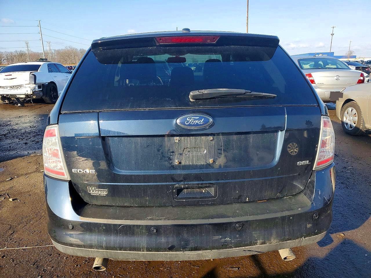 2008 Ford Edge Sel Синий vin: 2FMDK38C58BA65850