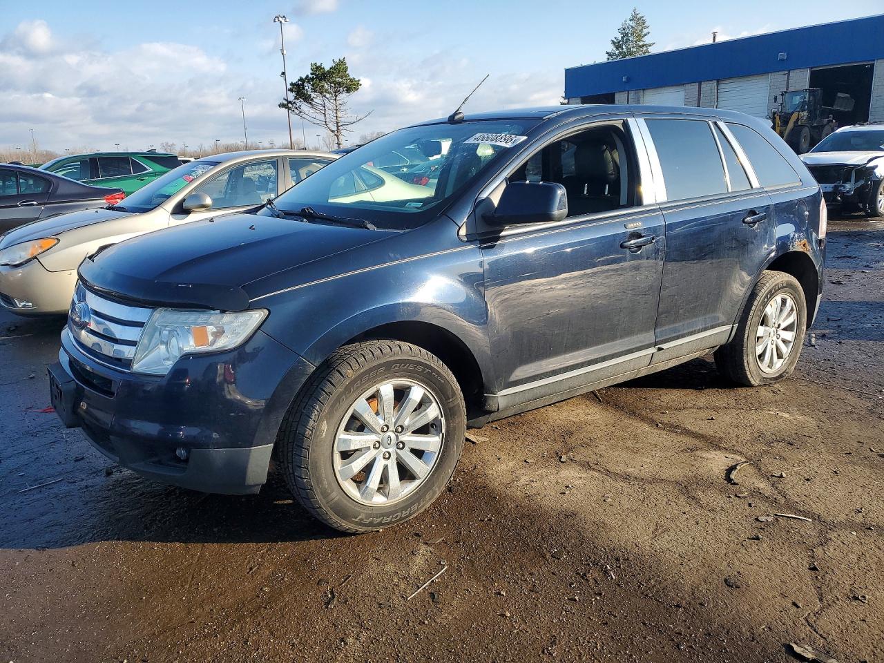 2008 Ford Edge Sel Синий vin: 2FMDK38C58BA65850
