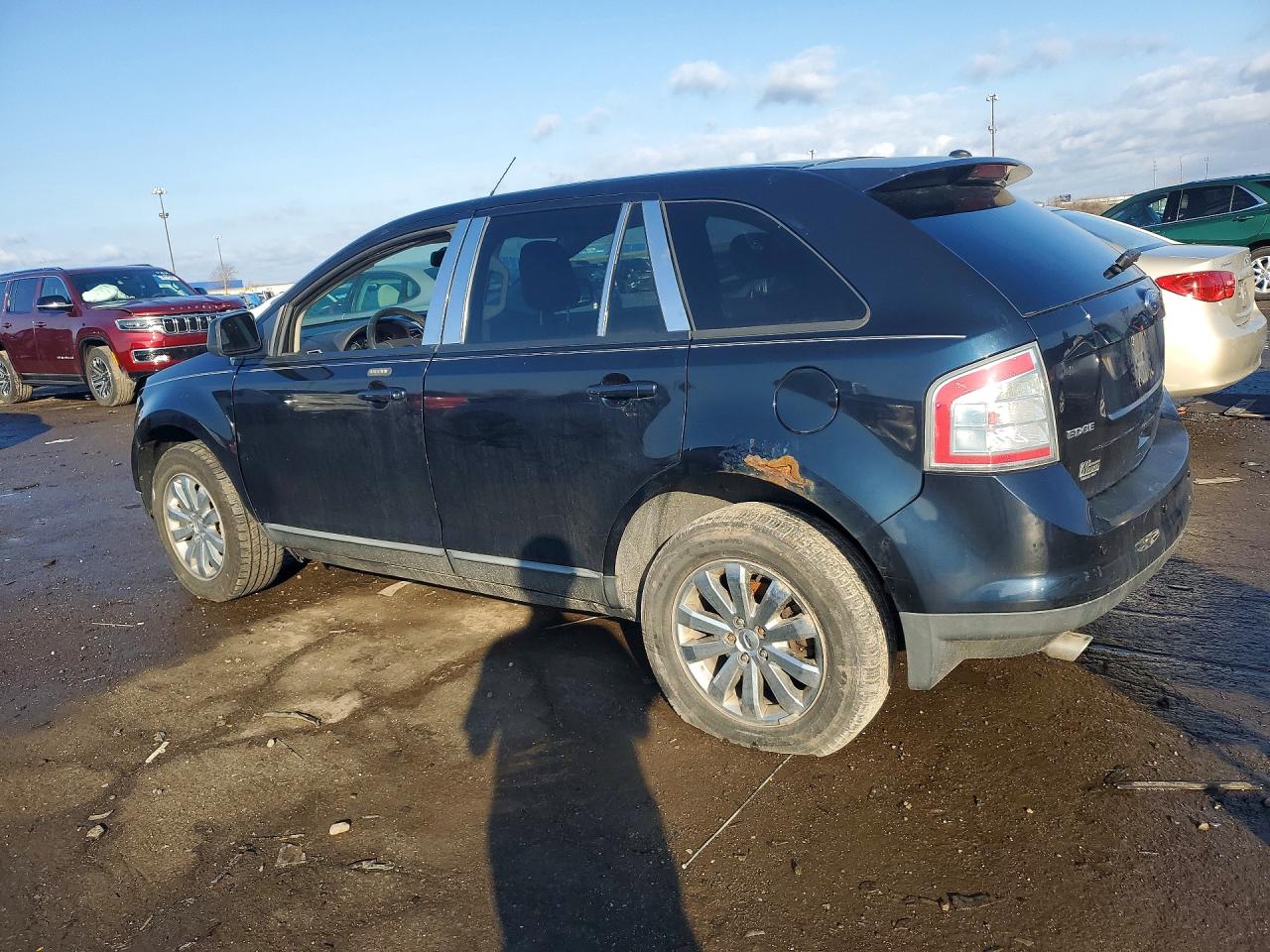 2008 Ford Edge Sel Синий vin: 2FMDK38C58BA65850