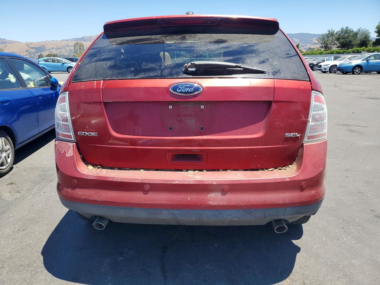 2008 Ford Edge Sel Красный vin: 2FMDK38C58BB34133