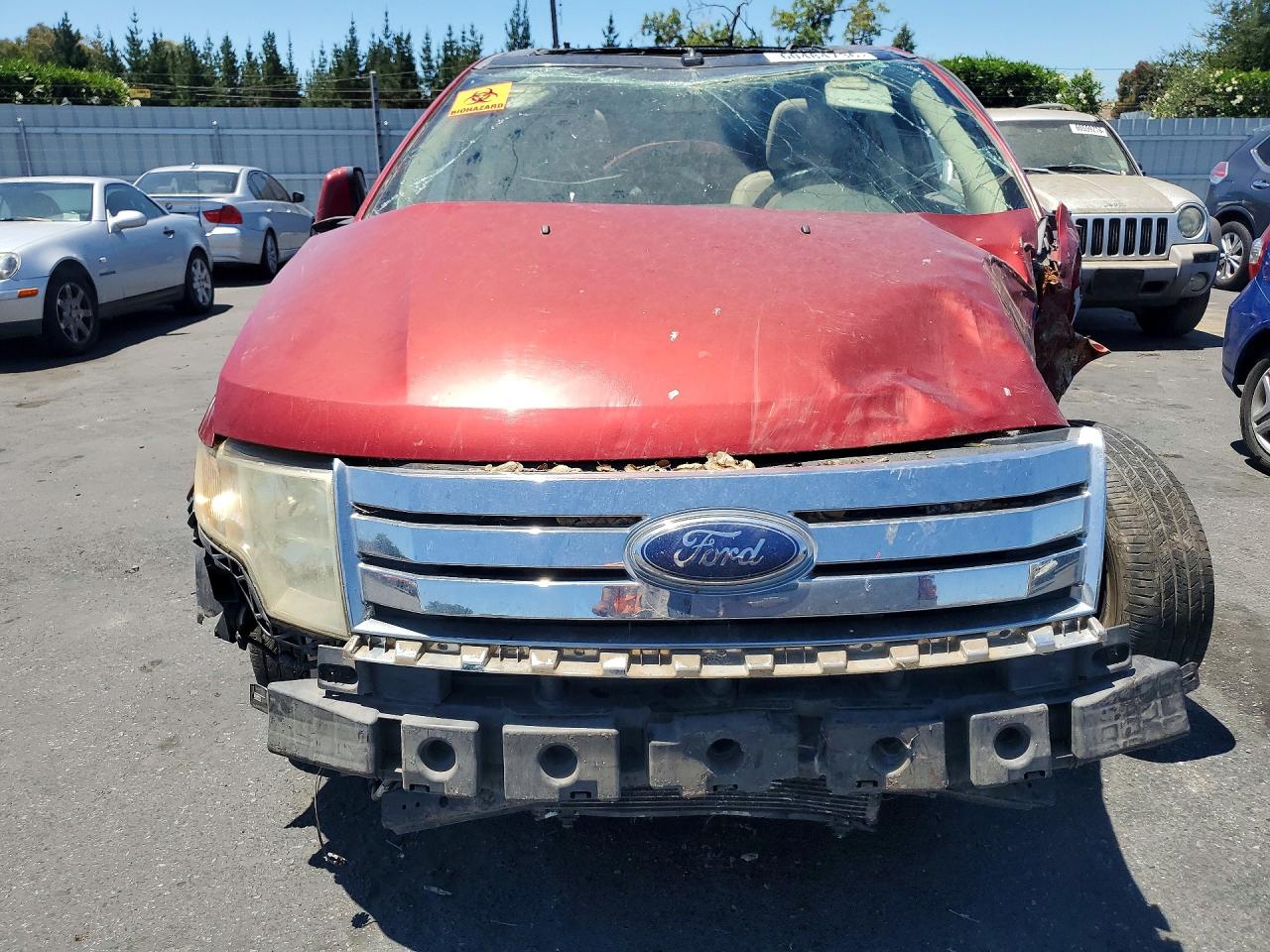 2008 Ford Edge Sel Красный vin: 2FMDK38C58BB34133
