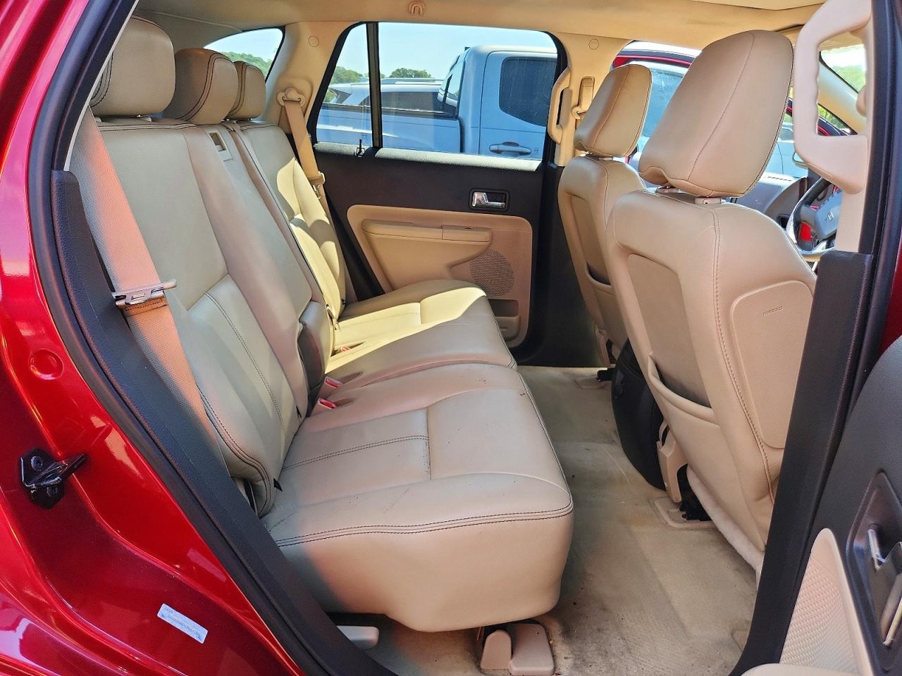 2009 Ford Edge Sel Red vin: 2FMDK38C59BA41890