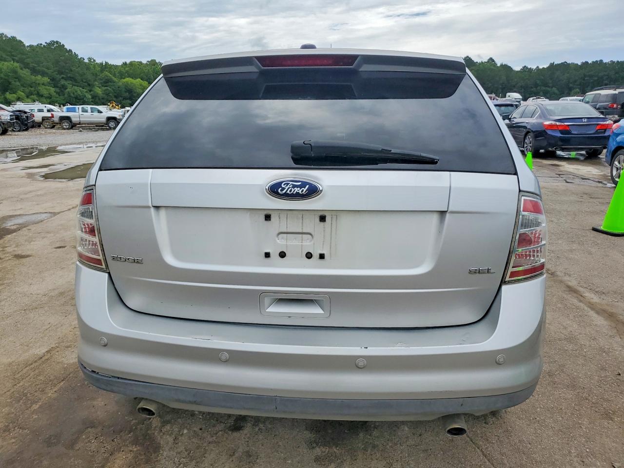 2009 Ford Edge Sel Silver vin: 2FMDK38C59BA68233