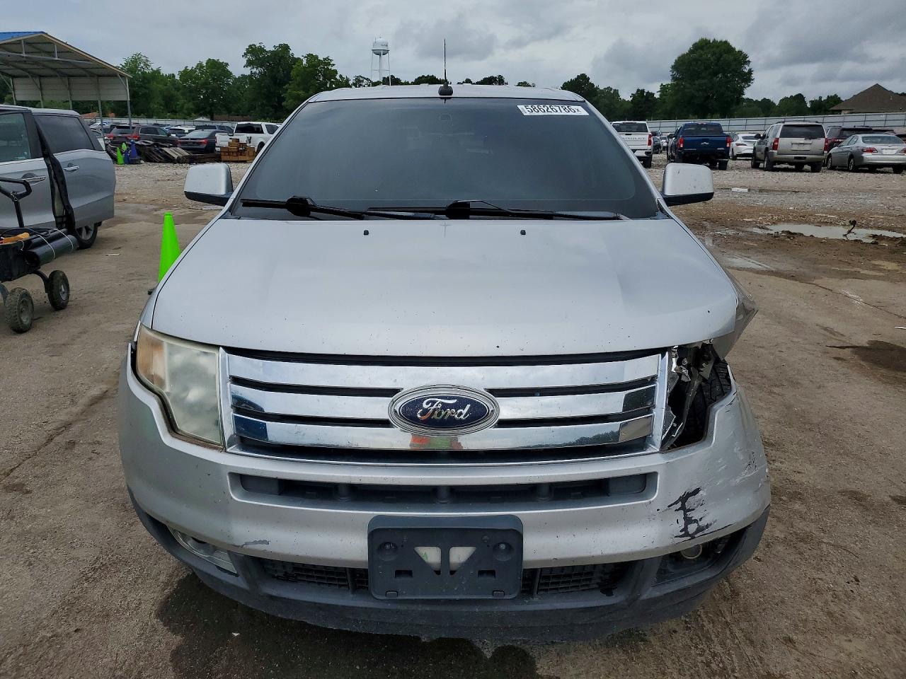 2009 Ford Edge Sel Silver vin: 2FMDK38C59BA68233