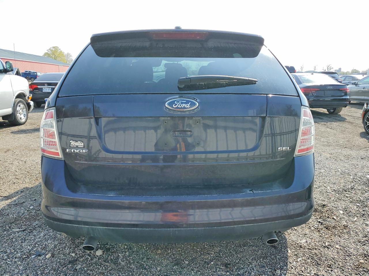 2007 Ford Edge Sel Purple vin: 2FMDK38C67BA70070