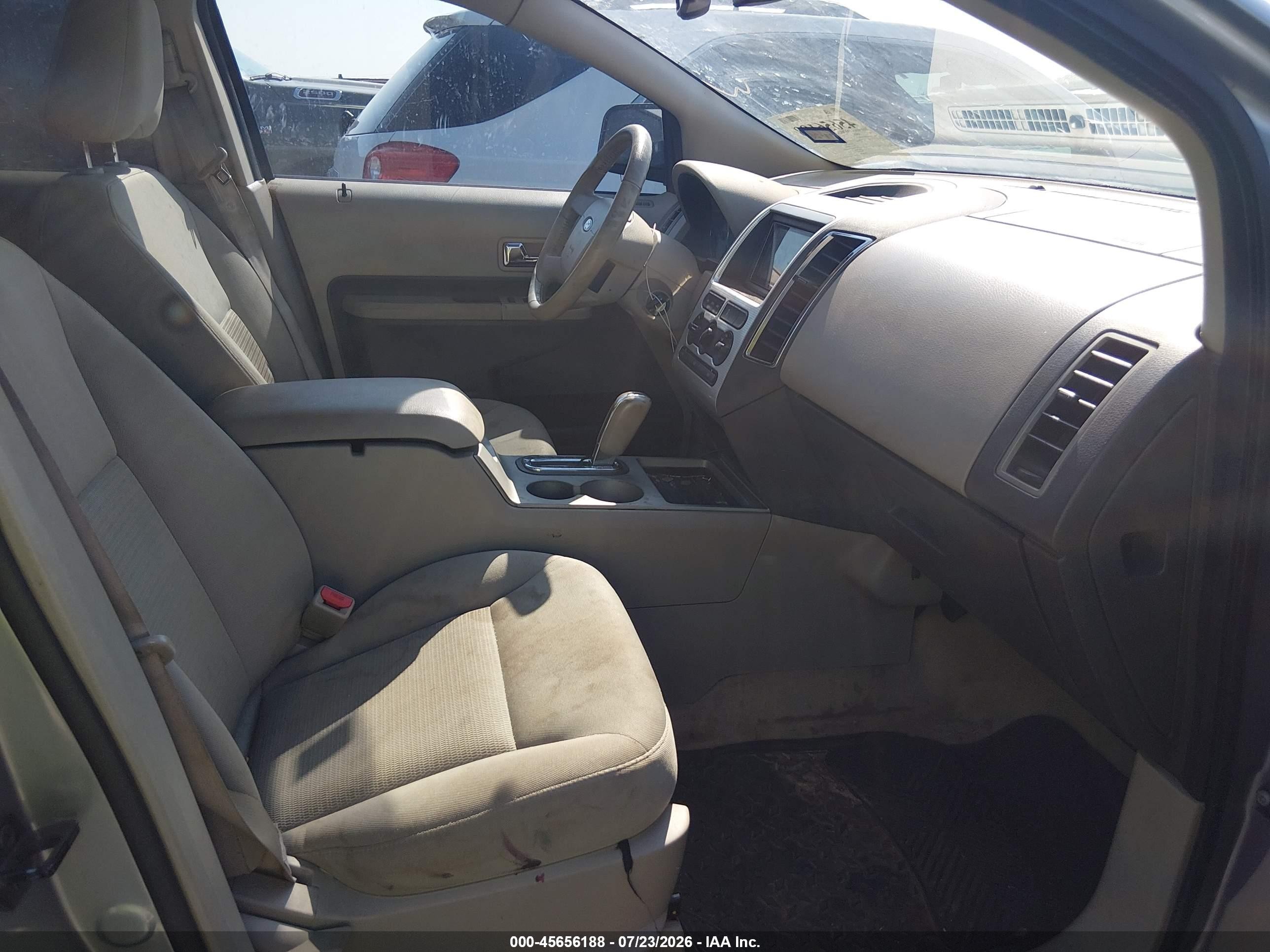2007 Ford Edge Sel Silver vin: 2FMDK38C67BB51733