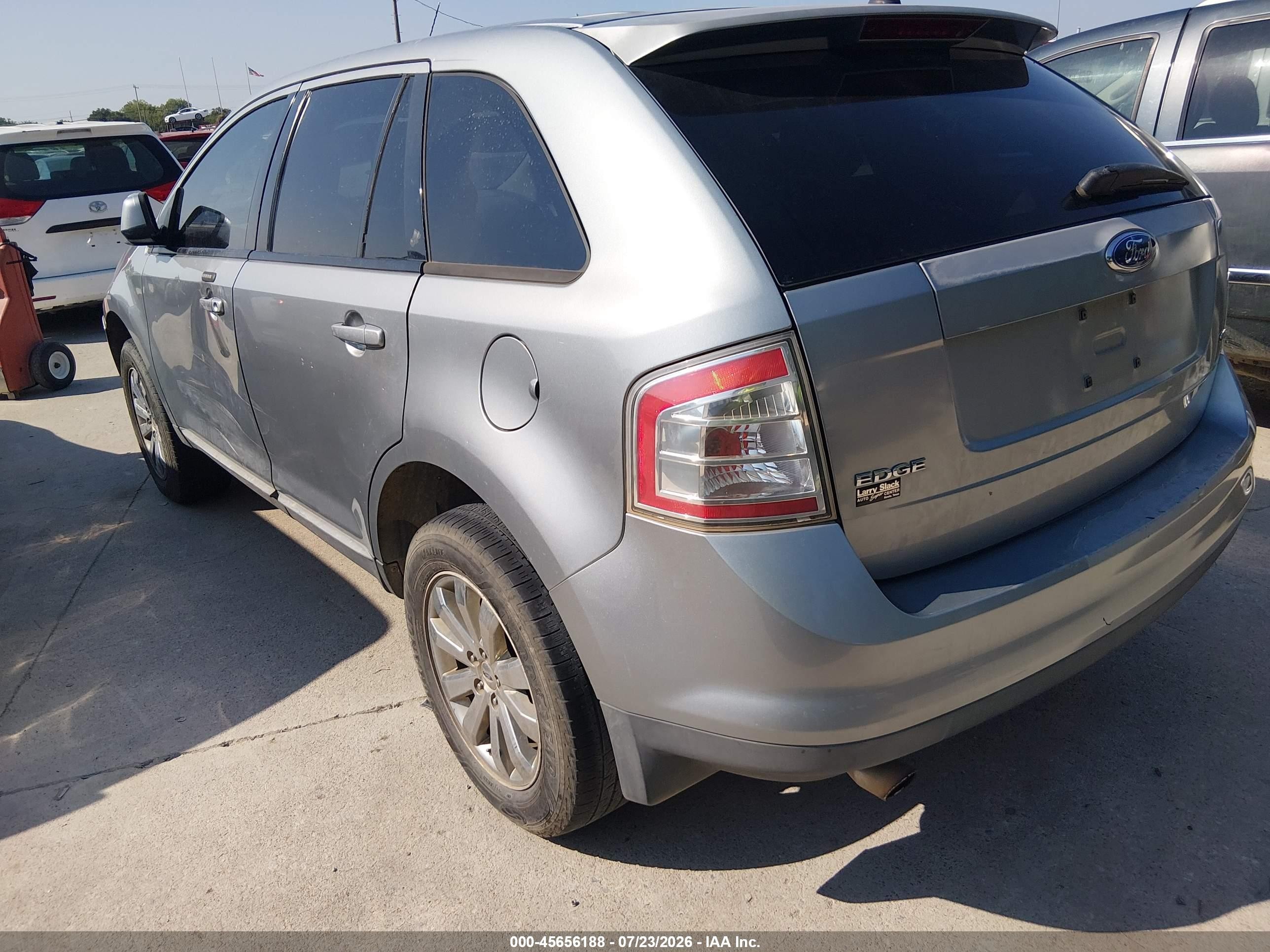 2007 Ford Edge Sel Silver vin: 2FMDK38C67BB51733