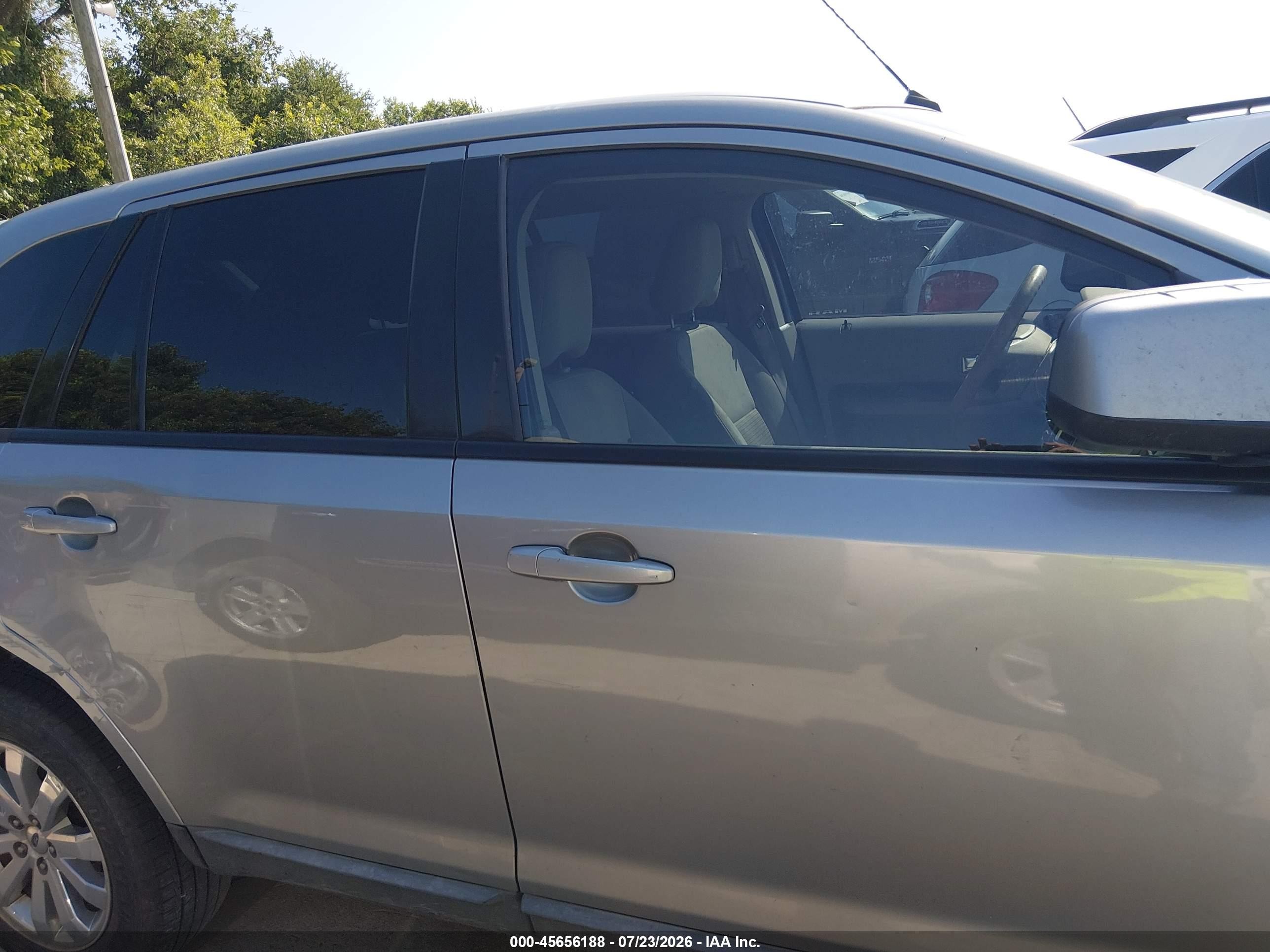 2007 Ford Edge Sel Silver vin: 2FMDK38C67BB51733