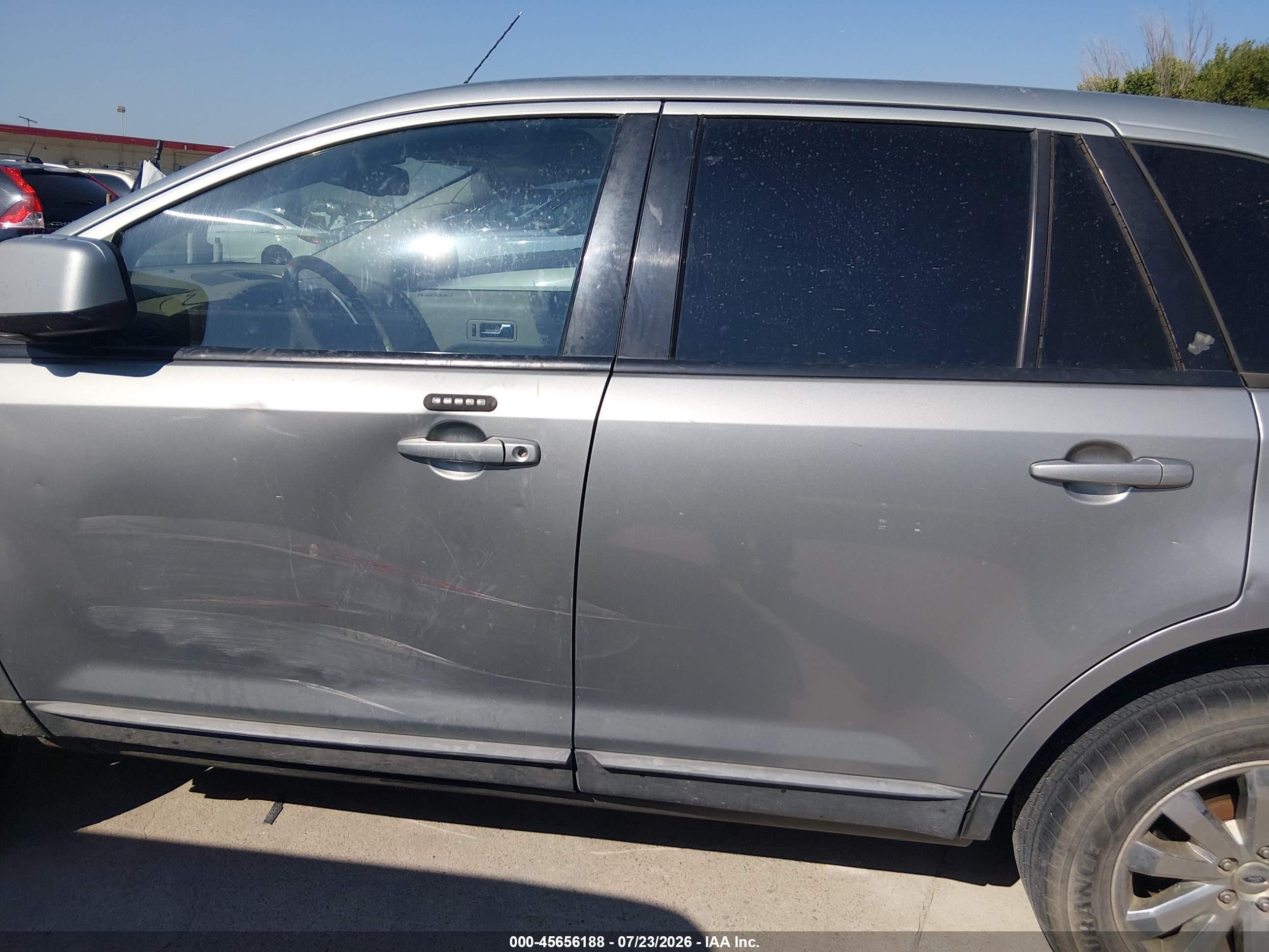 2007 Ford Edge Sel Silver vin: 2FMDK38C67BB51733