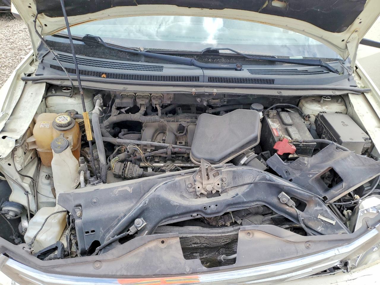 2008 Ford Edge Sel Cream vin: 2FMDK38C68BA77330