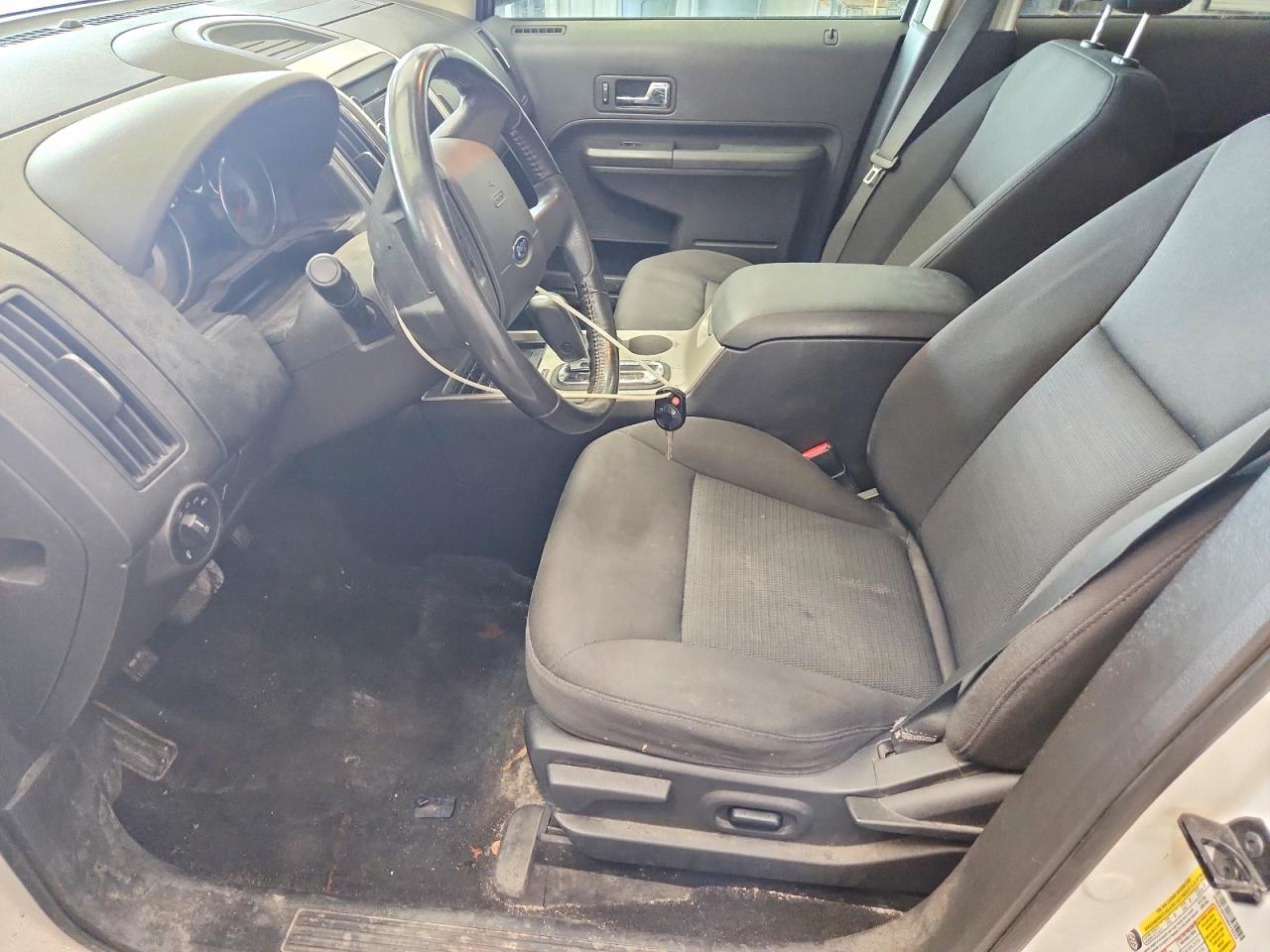 2009 Ford Edge Sel White vin: 2FMDK38C69BA78222