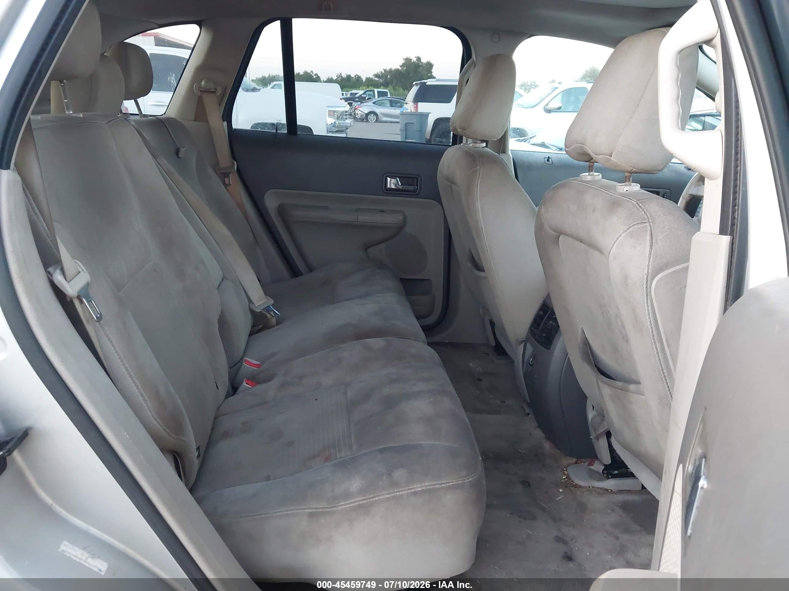 2009 Ford Edge Sel Silver vin: 2FMDK38C69BA84926