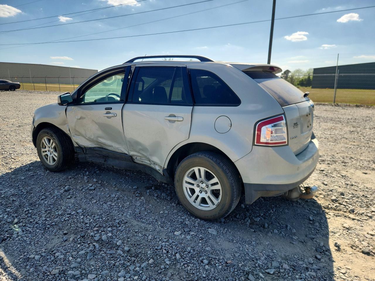 2007 Ford Edge Sel Cream vin: 2FMDK38C77BA79649