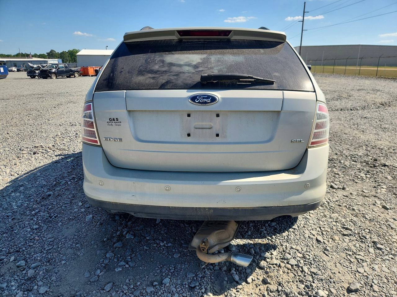 2007 Ford Edge Sel Cream vin: 2FMDK38C77BA79649