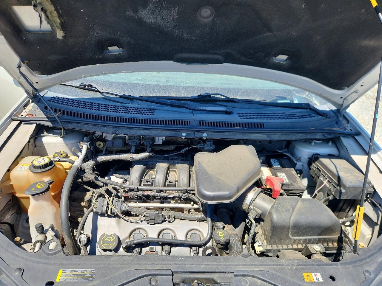 2007 Ford Edge Sel Cream vin: 2FMDK38C77BA79649