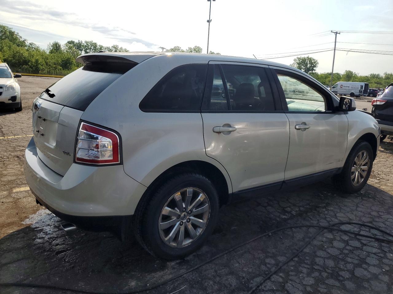 2007 Ford Edge Sel White vin: 2FMDK38C77BB53569