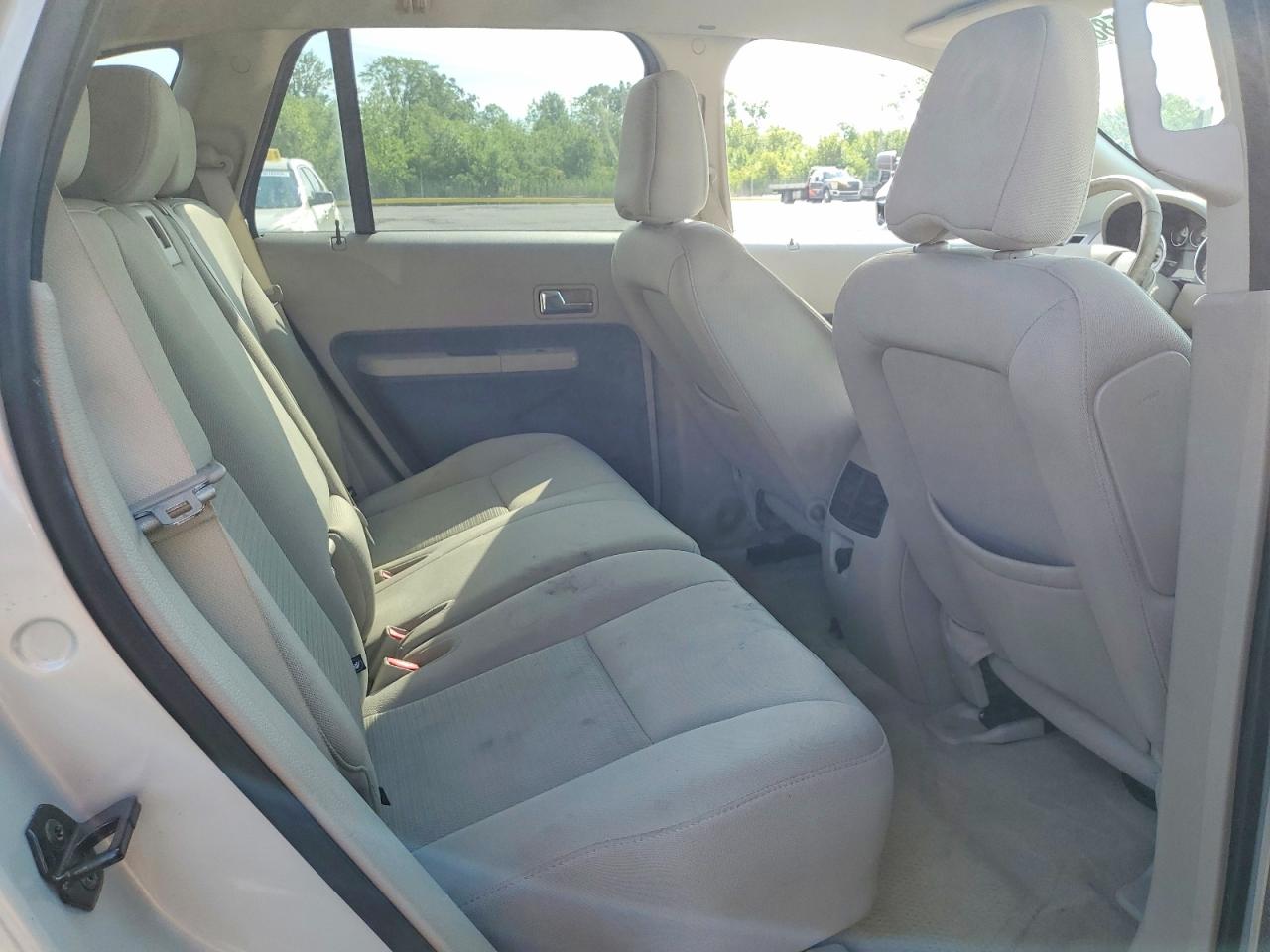 2007 Ford Edge Sel White vin: 2FMDK38C77BB53569