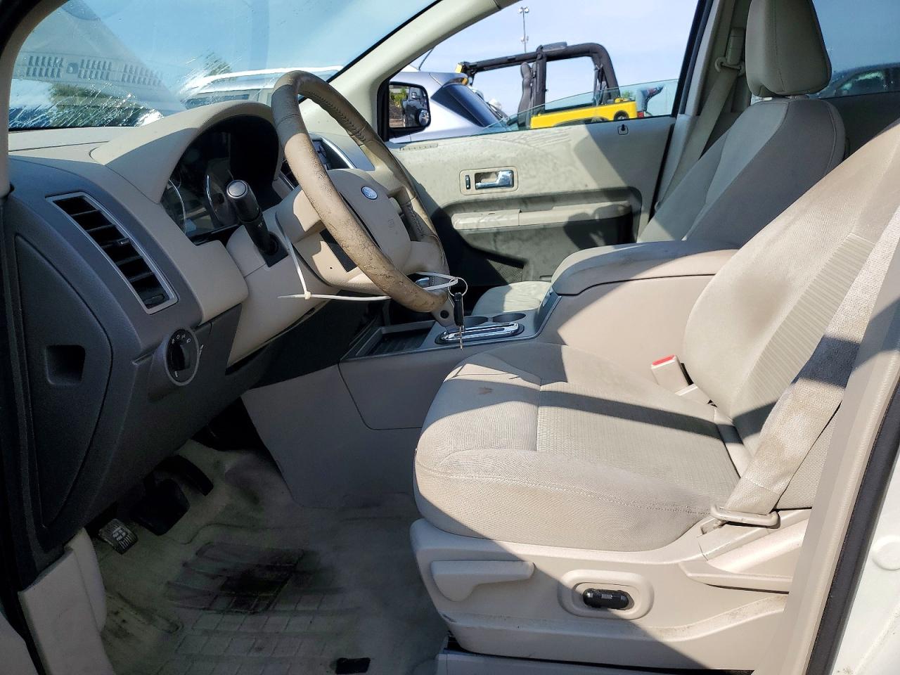 2007 Ford Edge Sel White vin: 2FMDK38C77BB53569