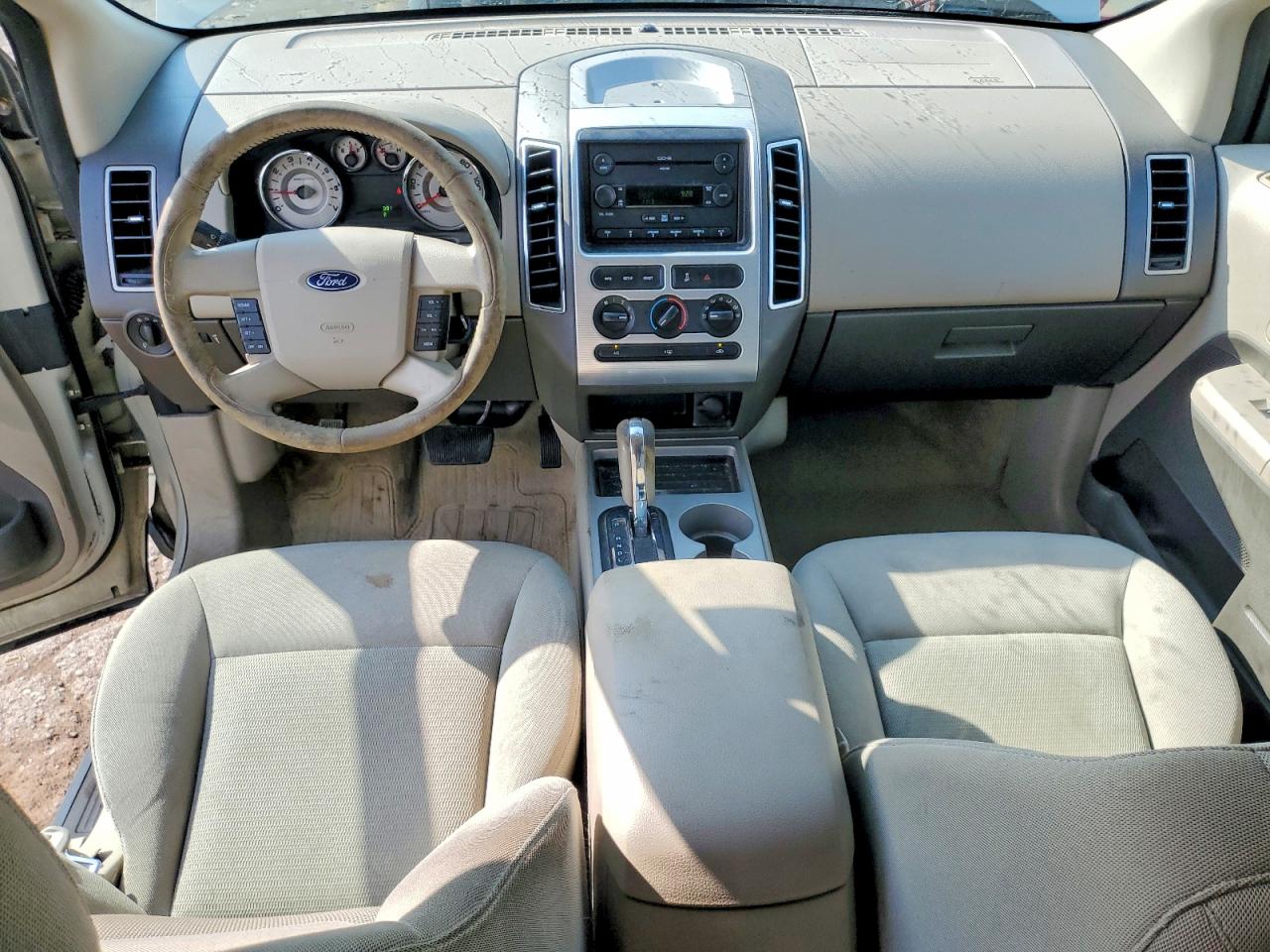 2007 Ford Edge Sel White vin: 2FMDK38C77BB53569