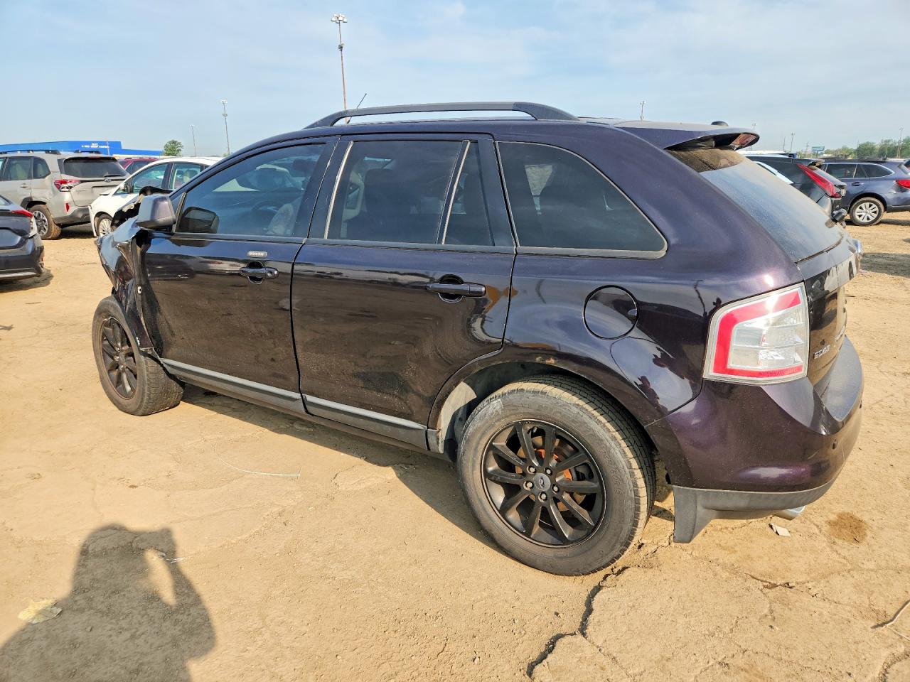 2007 Ford Edge Sel Фиолетовый vin: 2FMDK38C77BB71313