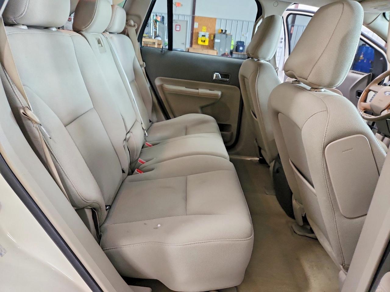 2008 Ford Edge Sel Beige vin: 2FMDK38C78BA27570